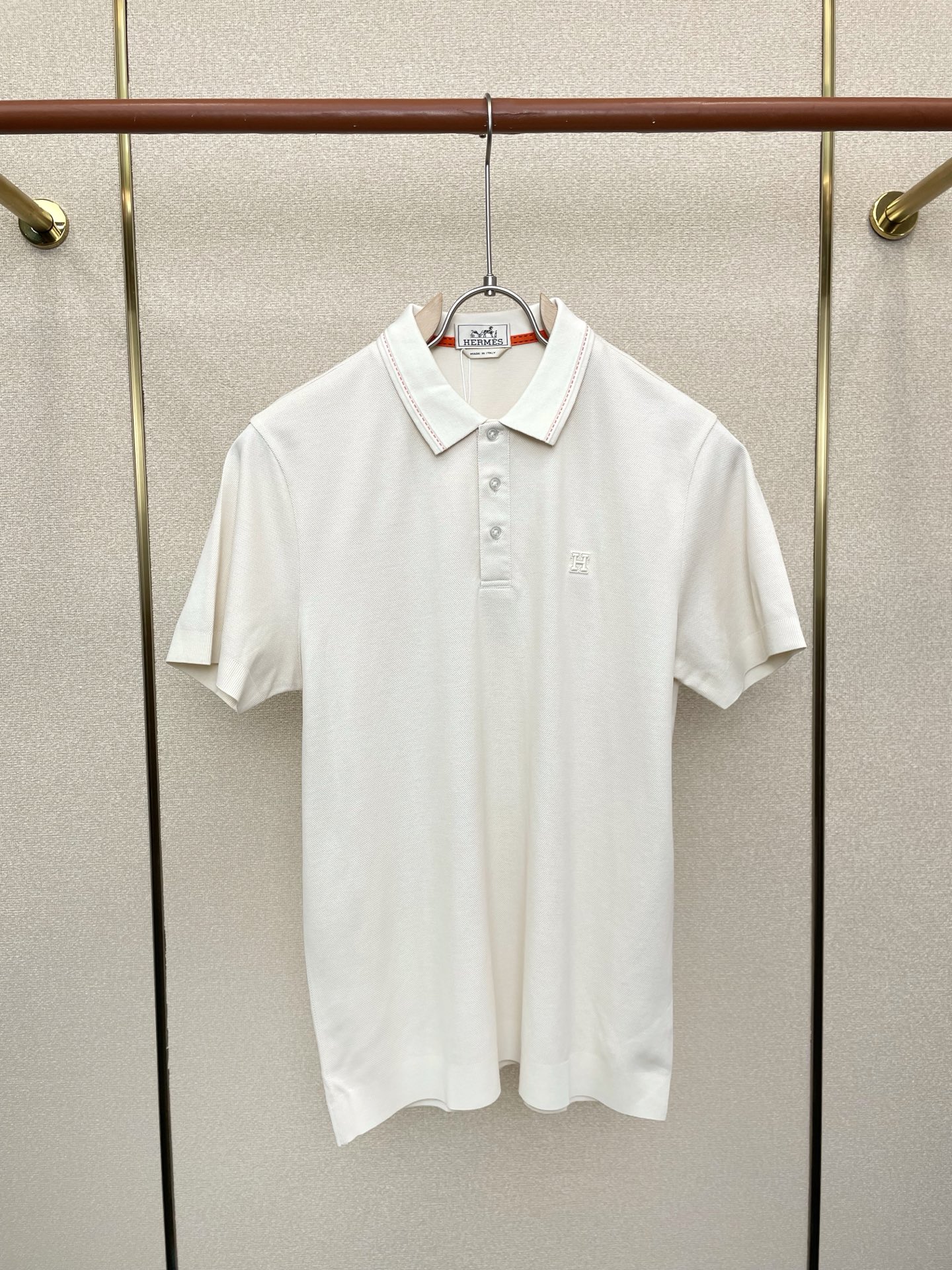 支持跨年售后！。Hermès爱马仕💥独家专供新款原单男士休闲短袖 高端定制 高端版本 时尚百搭爆款⚠️⚠