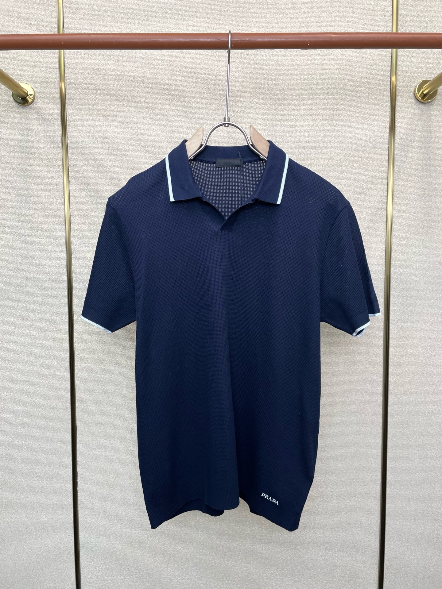 支持跨年售后！。Prada普拉达💥独家专供新款原单男士休闲短袖 高端定制 高端版本 时尚百搭爆款⚠️⚠️