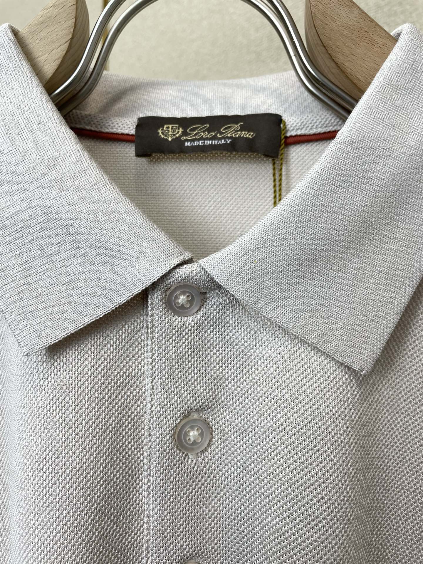 支持跨年售后！。lp🆕-Loro Piana诺悠翩雅💥独家专供新款原单男士休闲短袖 高端定制 高端版本 