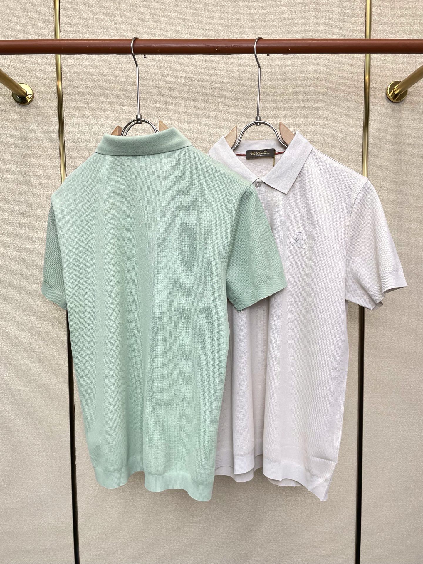 支持跨年售后！。lp🆕-Loro Piana诺悠翩雅💥独家专供新款原单男士休闲短袖 高端定制 高端版本 