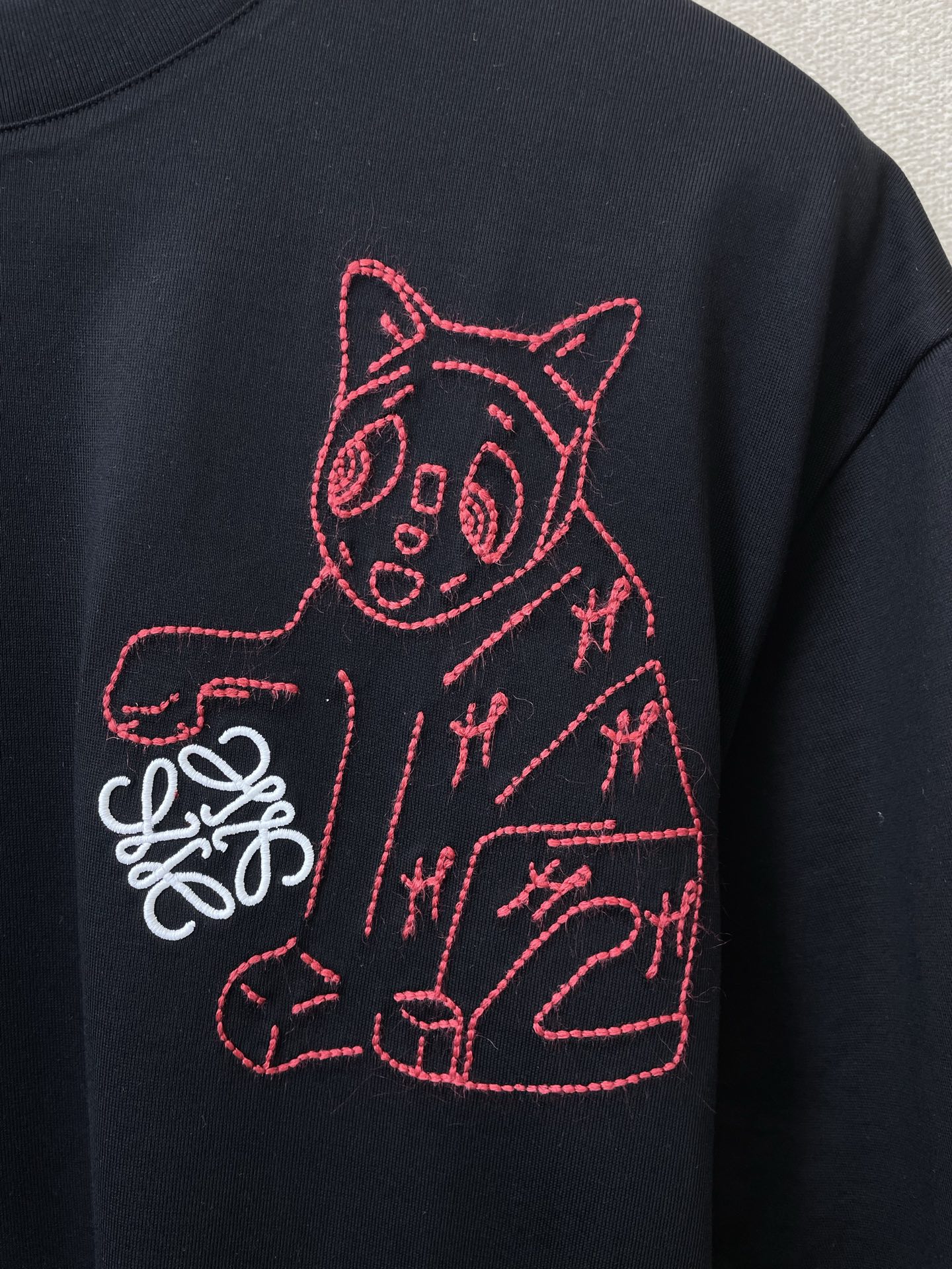 支持跨年售后！。LOEWE罗意威💥独家专供新款原单男士休闲短袖 高端定制 高端版本 时尚百搭爆款⚠️⚠️