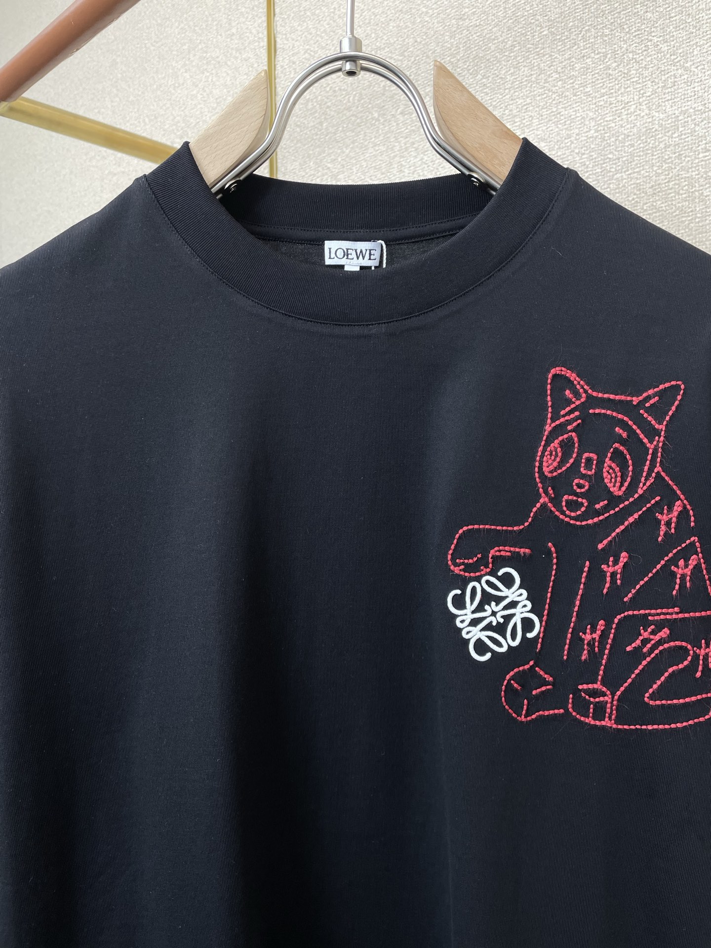 支持跨年售后！。LOEWE罗意威💥独家专供新款原单男士休闲短袖 高端定制 高端版本 时尚百搭爆款⚠️⚠️