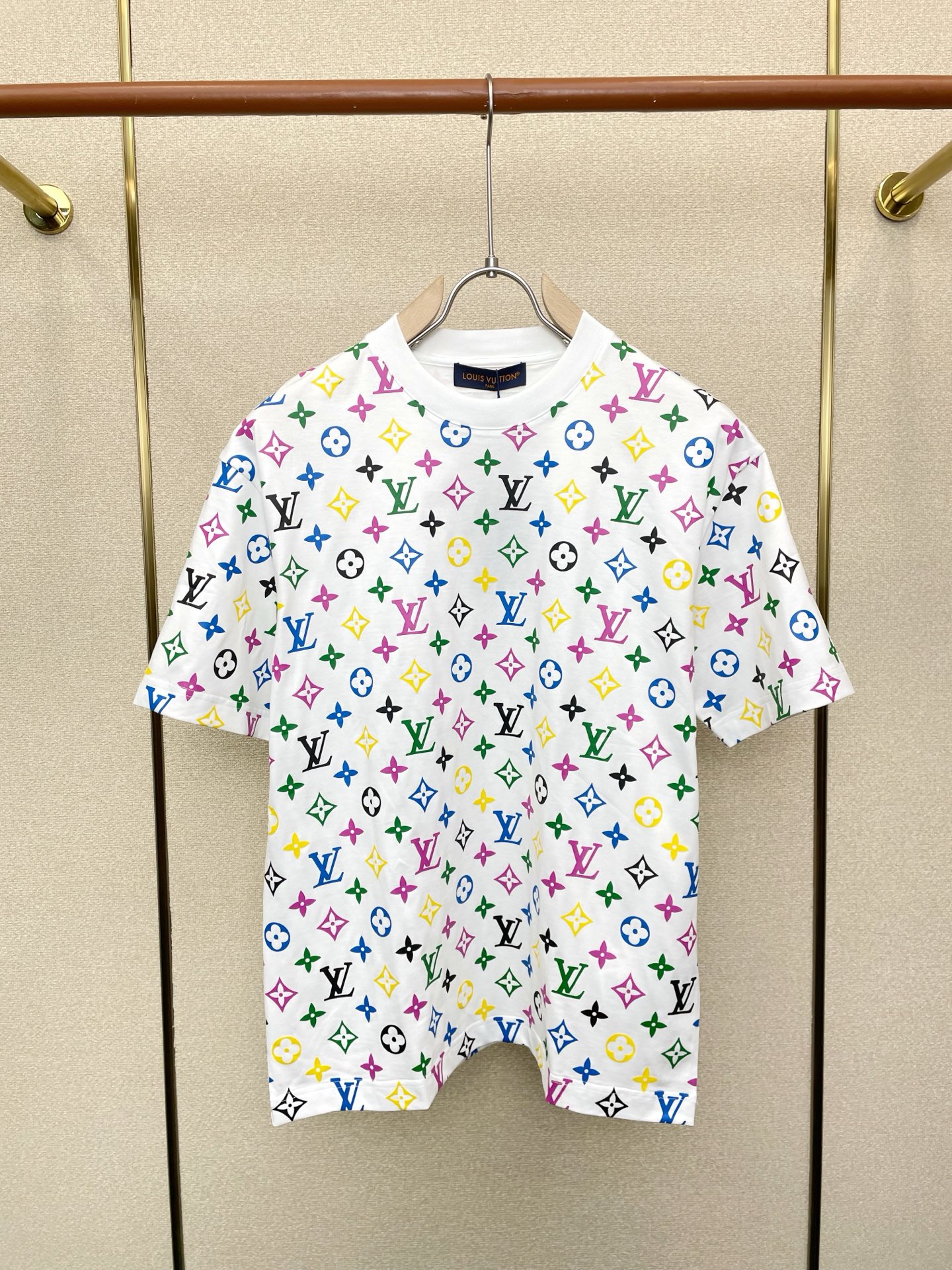 支持跨年售后！。Louis Vuitton路易威登💥独家专供新款原单男士休闲短袖 高端定制 高端版本 时