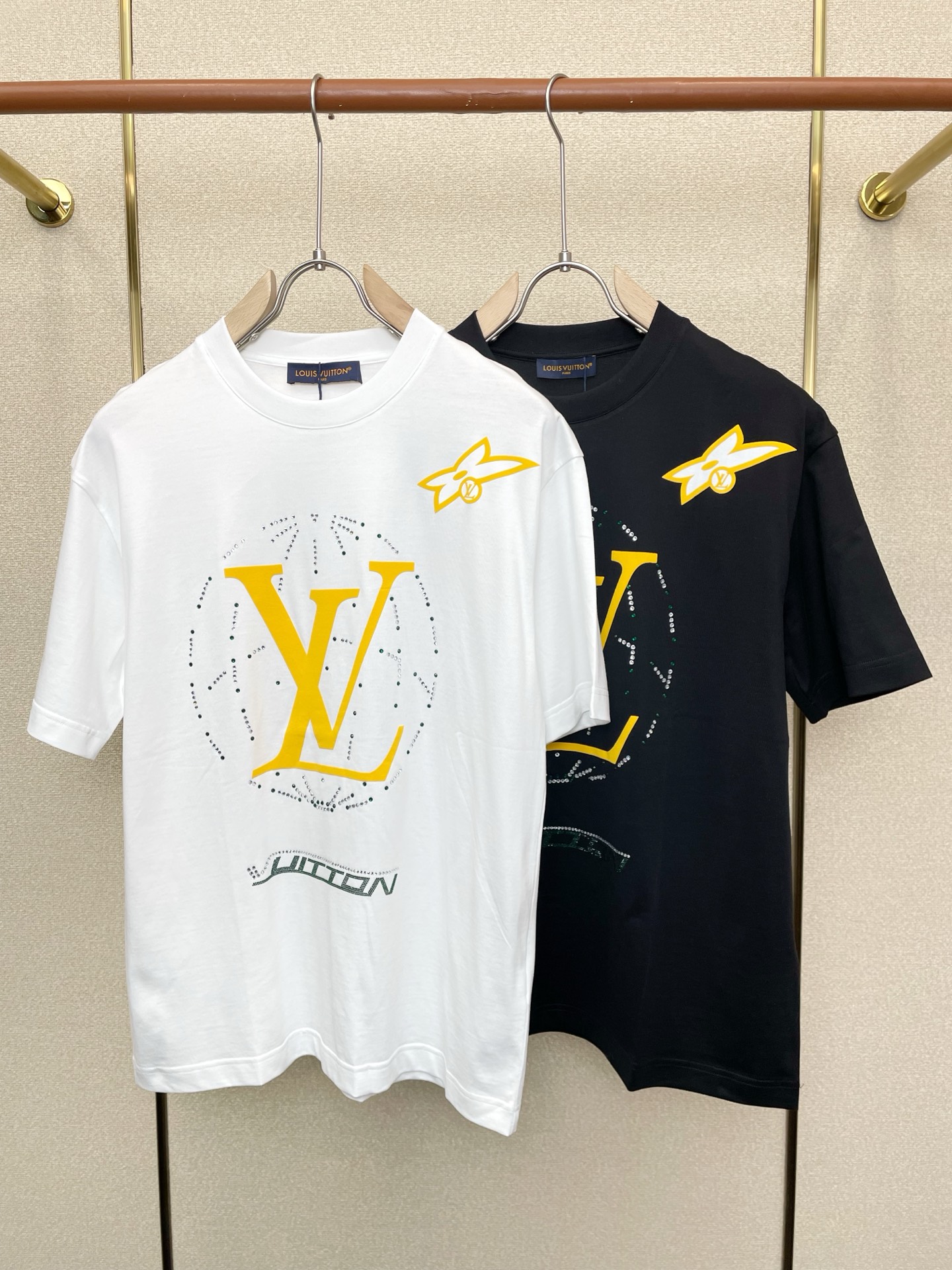 支持跨年售后！。Louis Vuitton路易威登💥独家专供新款原单男士休闲短袖 高端定制 高端版本 时