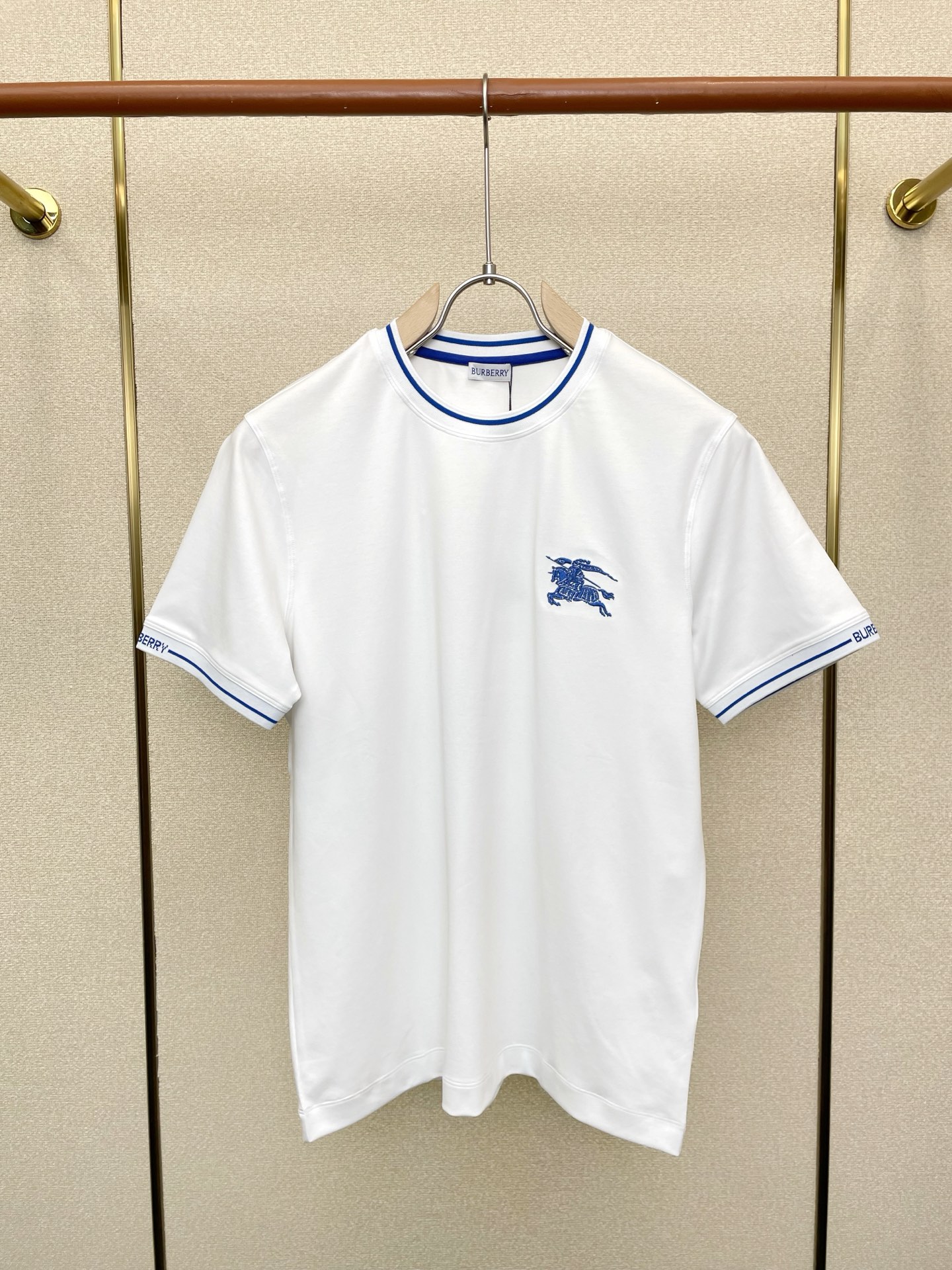 支持跨年售后！。Burberry巴宝莉💥独家专供新款原单男士休闲短袖 高端定制 高端版本 时尚百搭爆款⚠