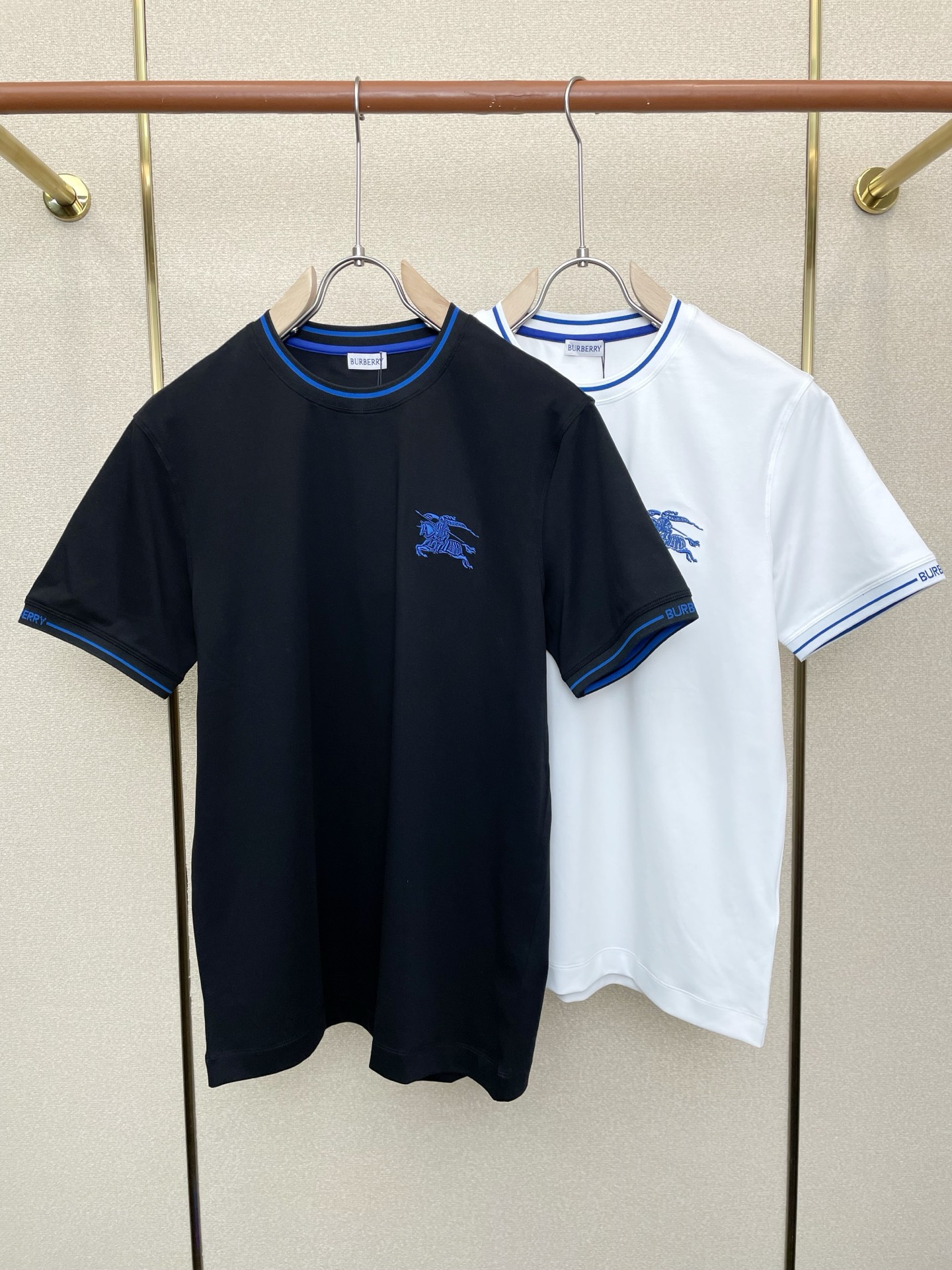 支持跨年售后！。Burberry巴宝莉💥独家专供新款原单男士休闲短袖 高端定制 高端版本 时尚百搭爆款⚠