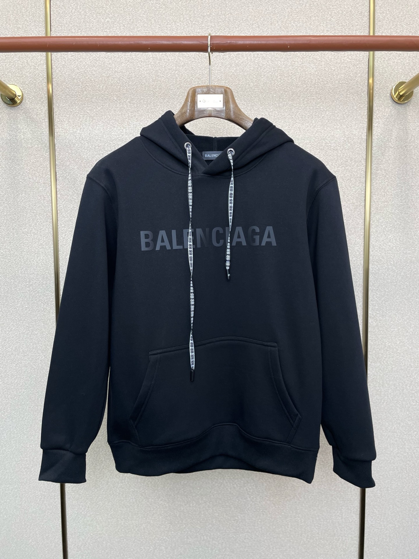 支持跨年售后！。BALENCIAGA巴黎世家💥独家专供新款原单男士休闲连帽加绒卫衣 高端定制 高端版本 