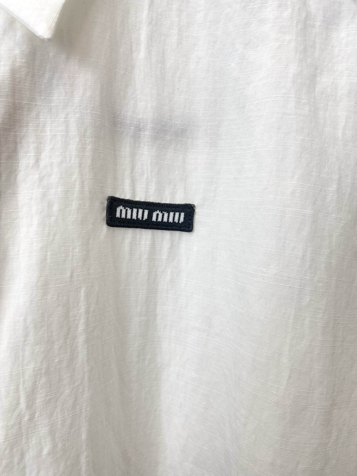 。Miumiu缪谬💥独家专供新款原单男士休闲短袖衬衫 高端定制 高端版本 时尚百搭爆款⚠️⚠️✨✨进口面