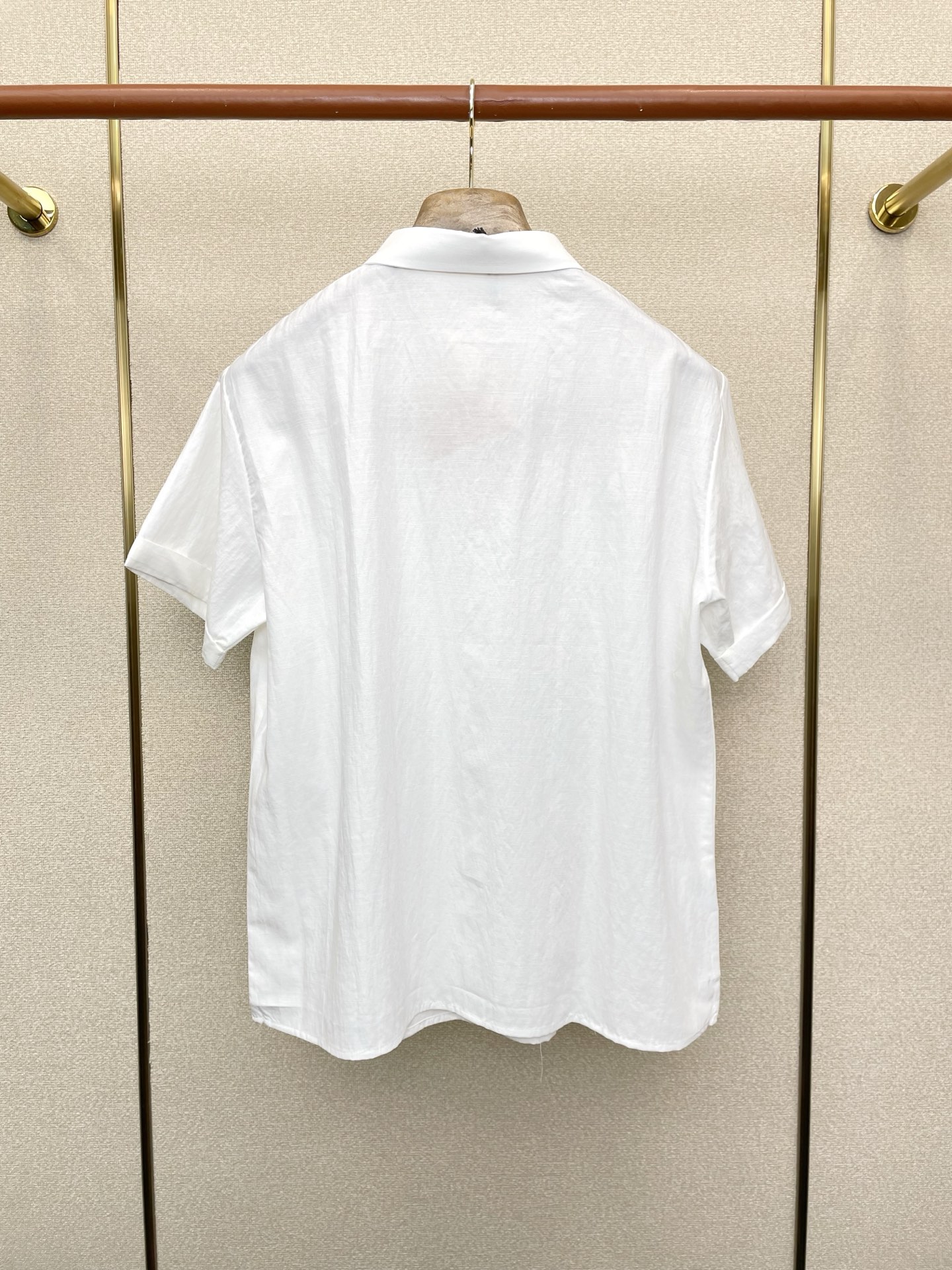 。Miumiu缪谬💥独家专供新款原单男士休闲短袖衬衫 高端定制 高端版本 时尚百搭爆款⚠️⚠️✨✨进口面