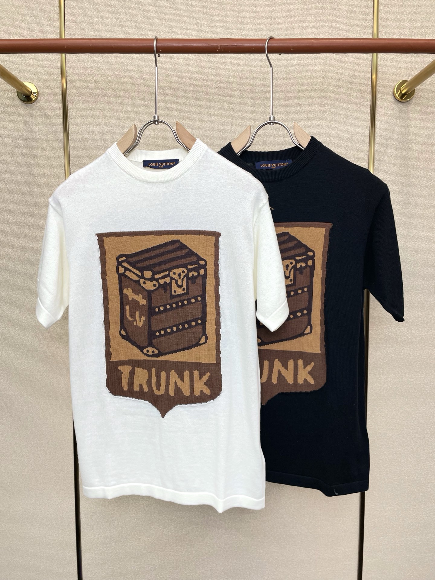 。Louis Vuitton路易威登💥独家专供新款原单男士休闲针织短袖 高端定制 高端版本 时尚百搭爆款