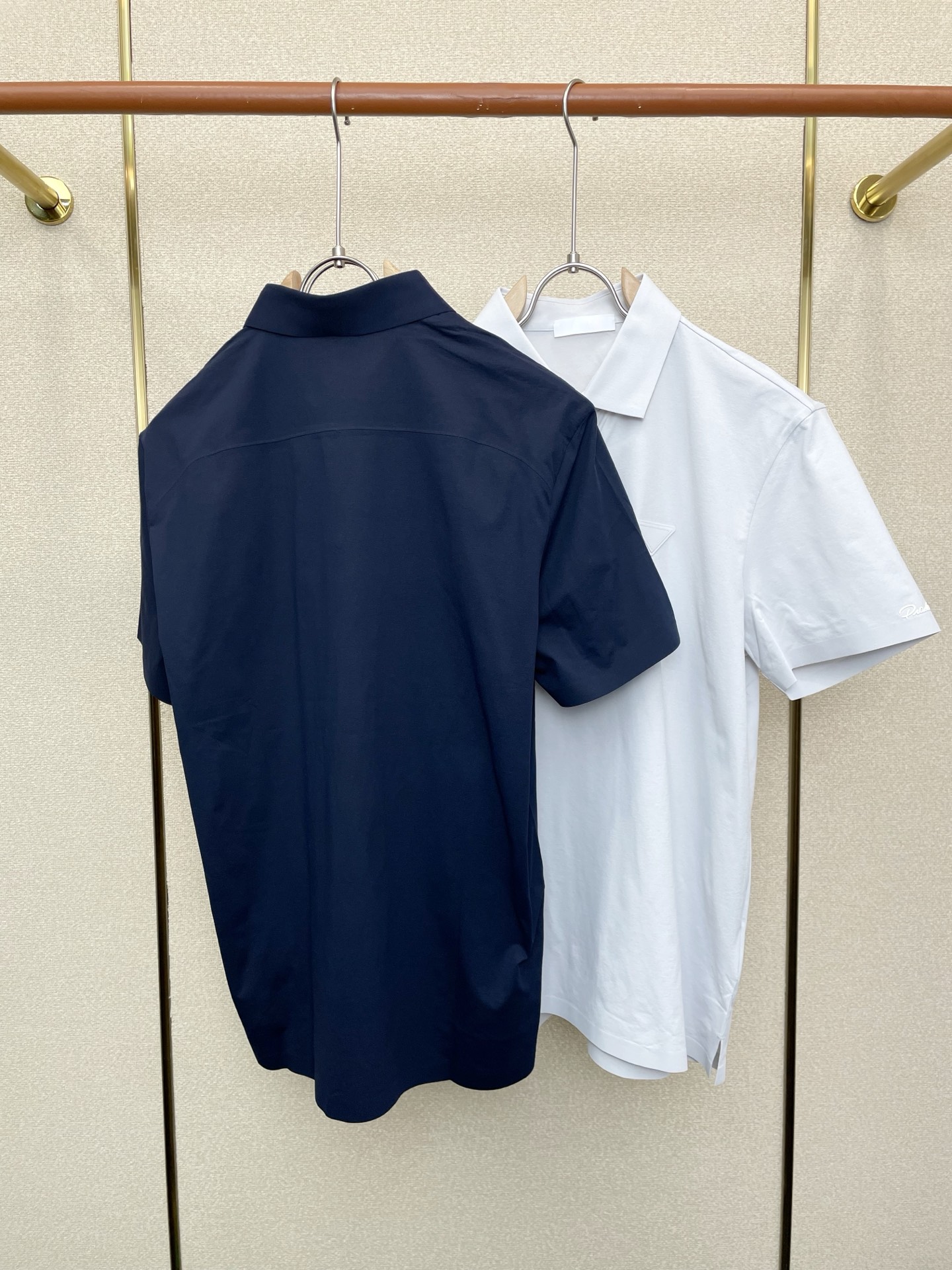 支持跨年售后！。Prada普拉达💥独家专供新款原单男士休闲短袖 高端定制 高版本 时尚百搭爆款⚠️⚠️✨