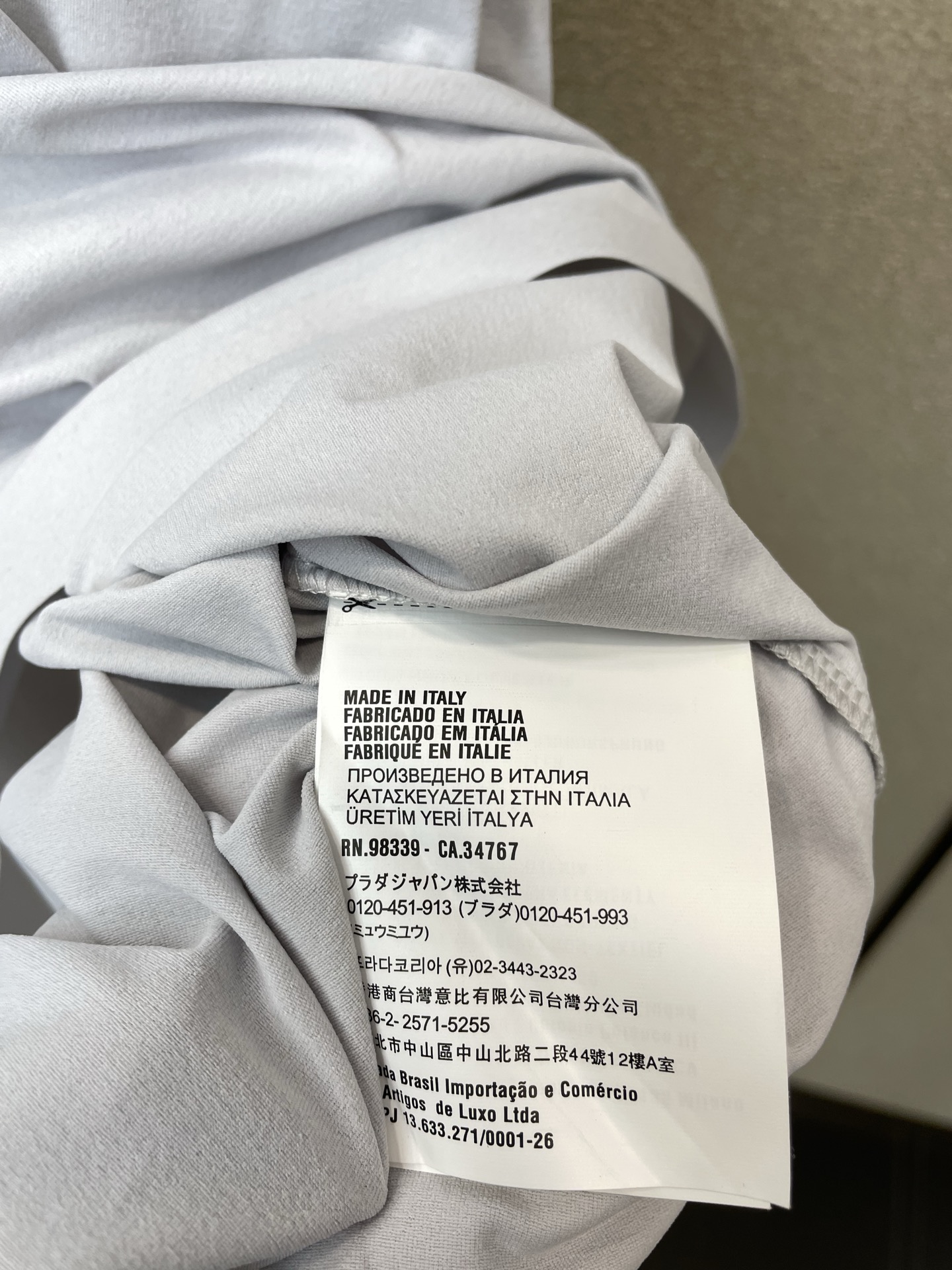 支持跨年售后！。Prada普拉达💥独家专供新款原单男士休闲短袖 高端定制 高版本 时尚百搭爆款⚠️⚠️✨