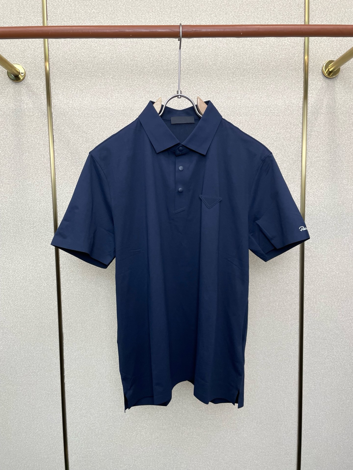 支持跨年售后！。Prada普拉达💥独家专供新款原单男士休闲短袖 高端定制 高版本 时尚百搭爆款⚠️⚠️✨