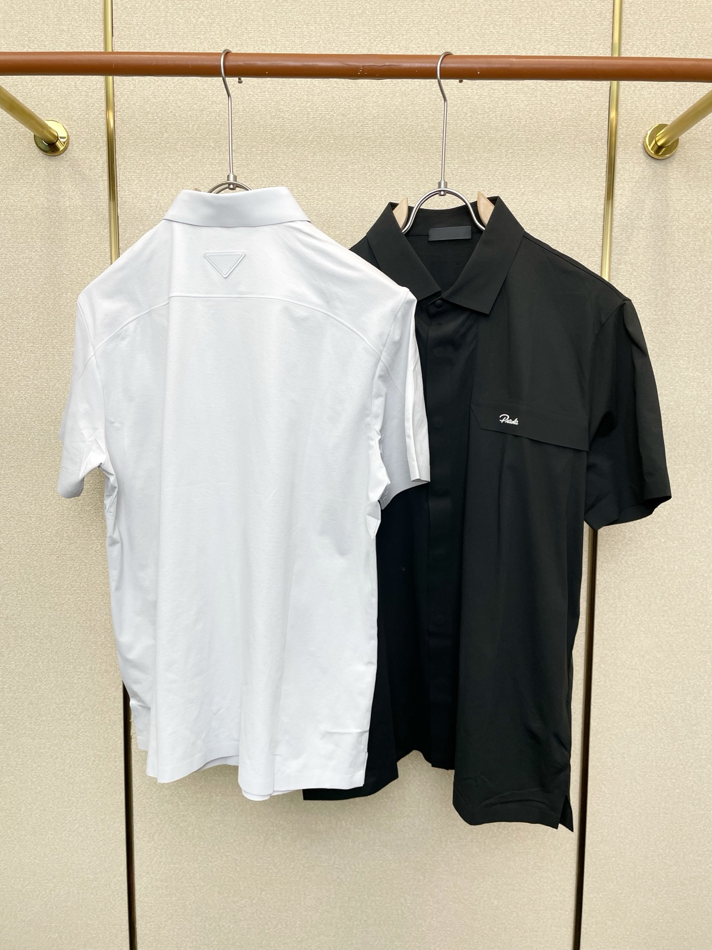 支持跨年售后！。Prada普拉达💥独家专供新款原单男士休闲短袖 高端定制 高版本 时尚百搭爆款⚠️⚠️✨