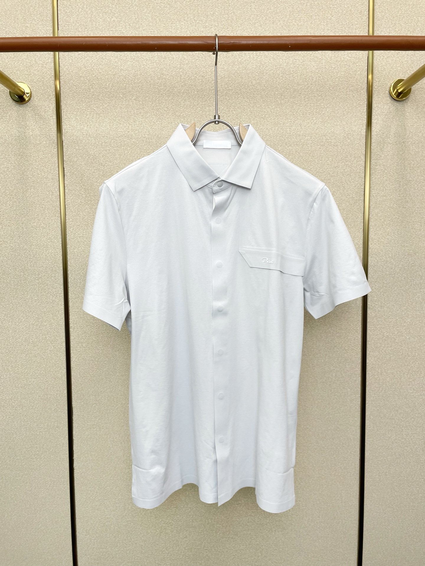 支持跨年售后！。Prada普拉达💥独家专供新款原单男士休闲短袖 高端定制 高版本 时尚百搭爆款⚠️⚠️✨