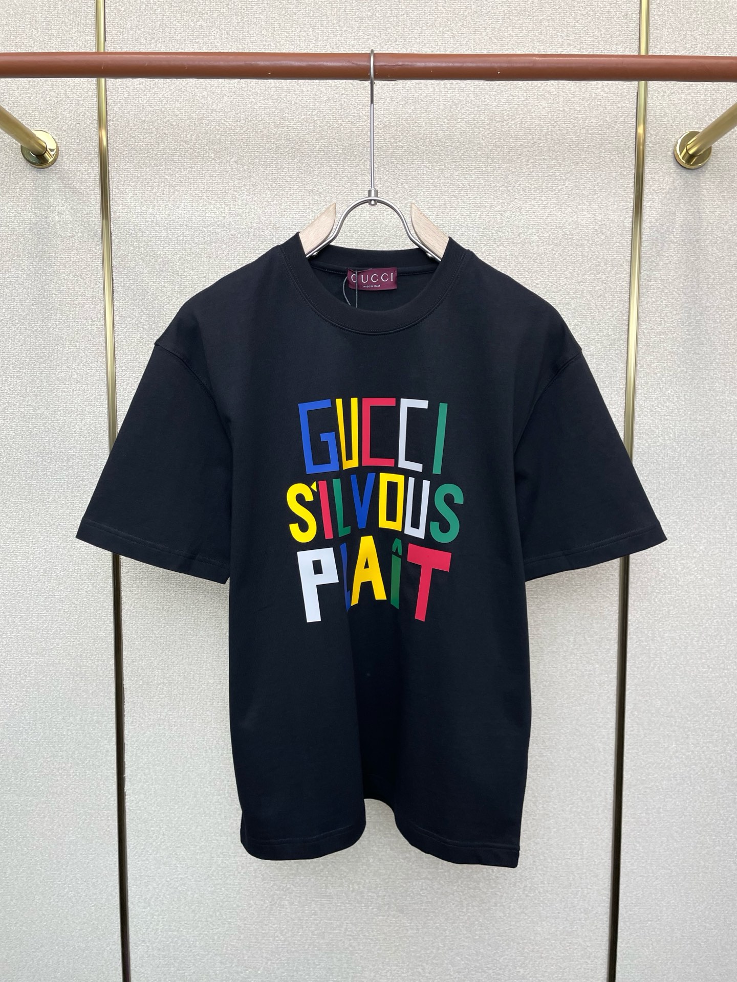 支持跨年售后！。Gucci古驰💥独家专供新款原单男士休闲短袖 高端定制 高端版本 时尚百搭爆款⚠️⚠️✨