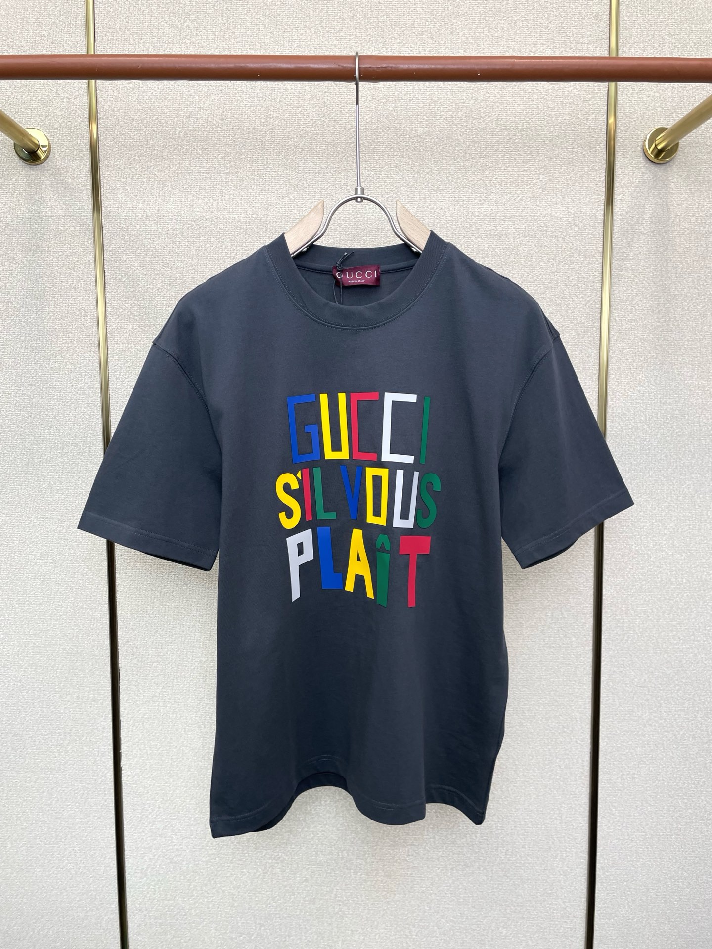 支持跨年售后！。Gucci古驰💥独家专供新款原单男士休闲短袖 高端定制 高端版本 时尚百搭爆款⚠️⚠️✨