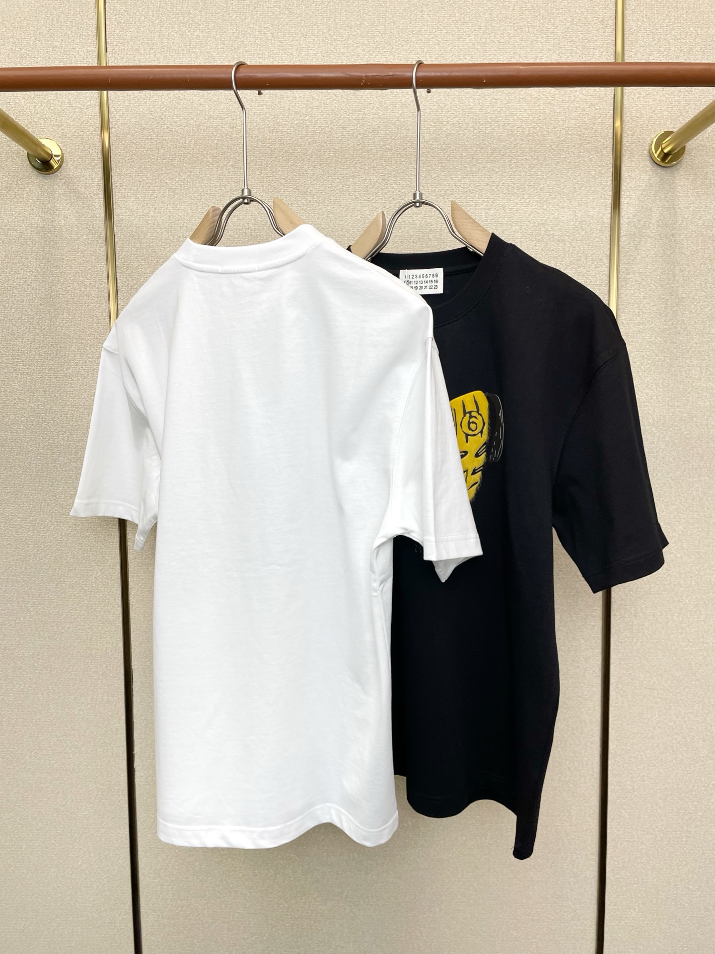 支持跨年售后！。Masion Margiela梅森马吉拉💥独家专供新款原单男士休闲短袖 高端定制 高端版