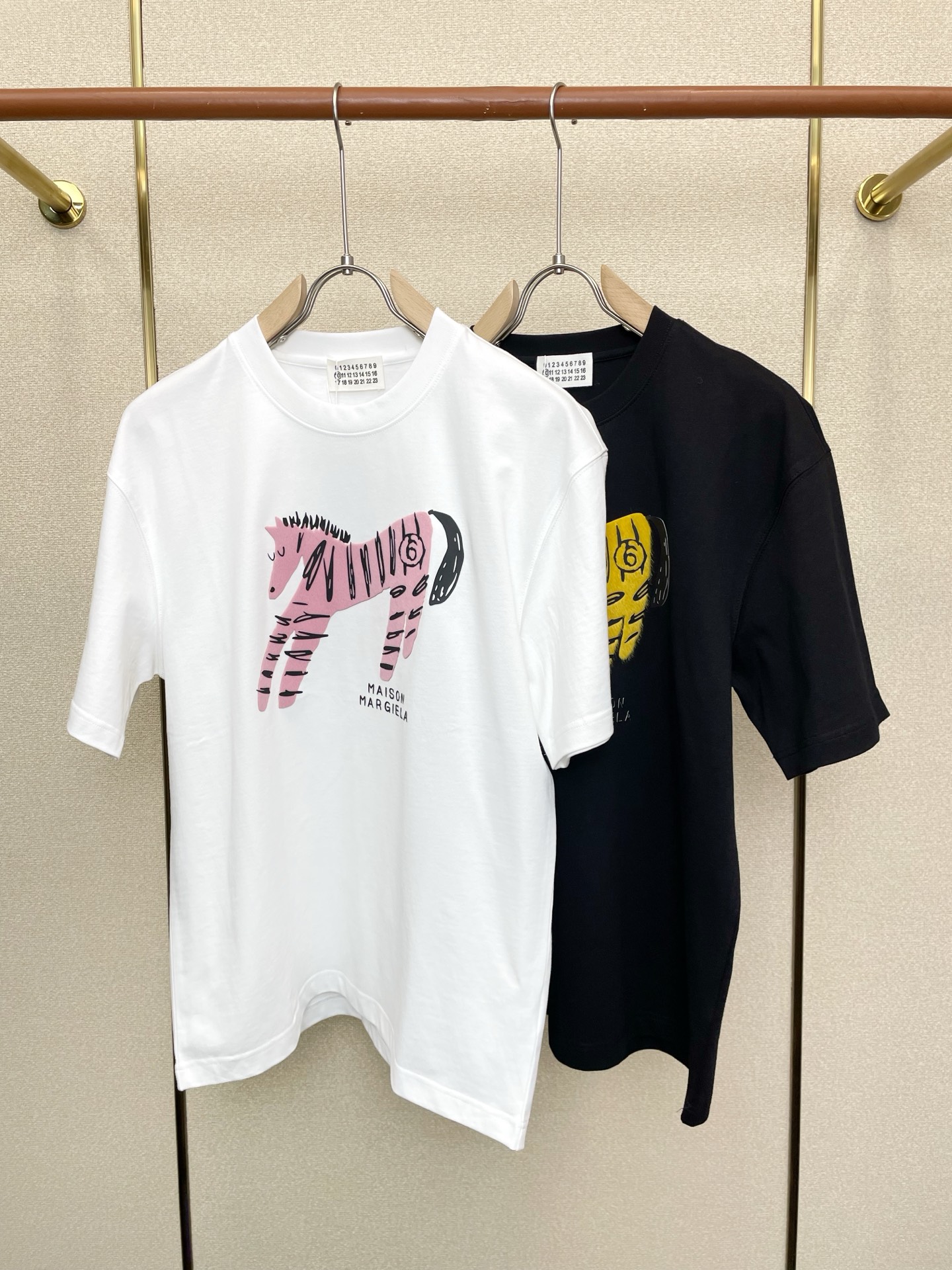 支持跨年售后！。Masion Margiela梅森马吉拉💥独家专供新款原单男士休闲短袖 高端定制 高端版