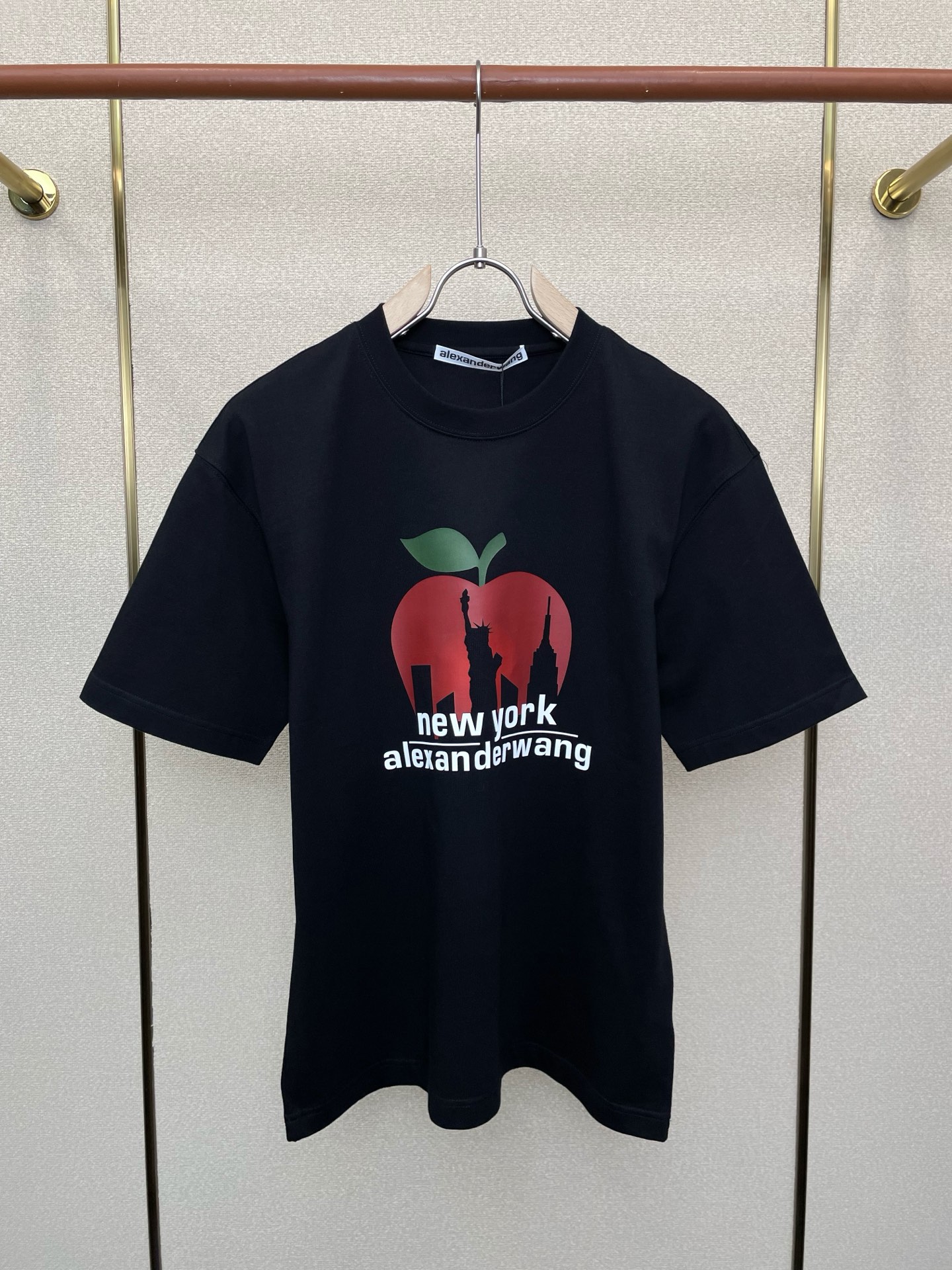 支持跨年售后！。Alexanderwang亚历山大王💥独家专供新款原单男士休闲短袖 高端定制 高端版本 