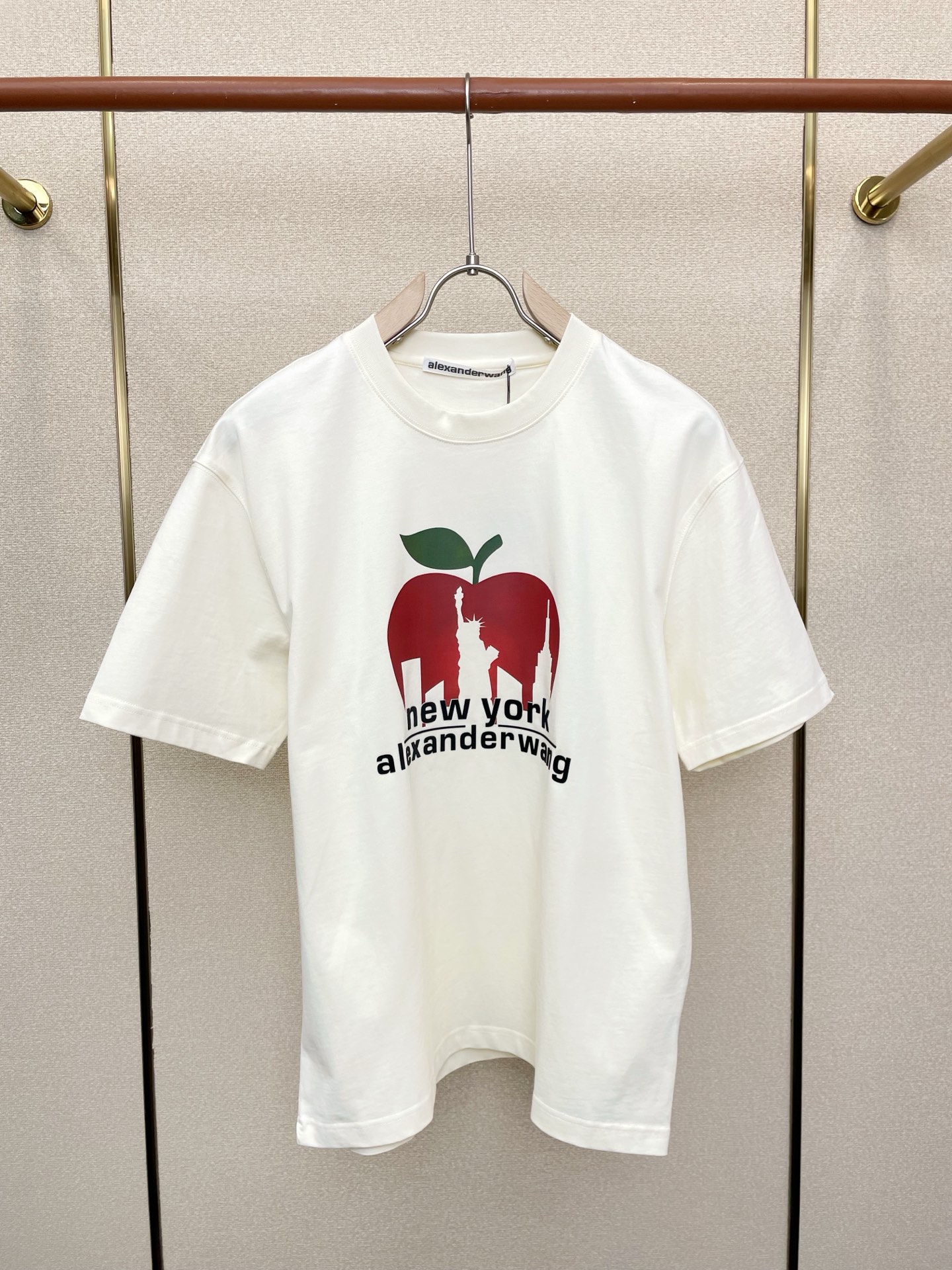 支持跨年售后！。Alexanderwang亚历山大王💥独家专供新款原单男士休闲短袖 高端定制 高端版本 