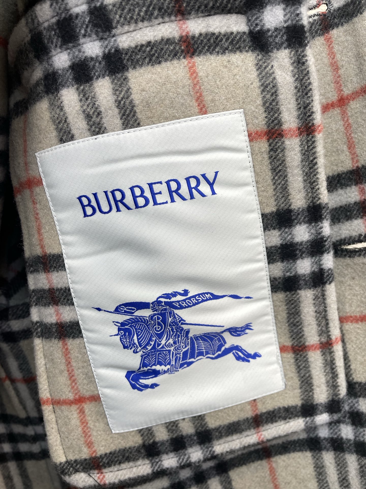 。Burberry巴宝莉💥独家专供新款原单男士休闲呢大衣 羊毛单排扣呢大衣 高端定制 高端版本 时尚百搭