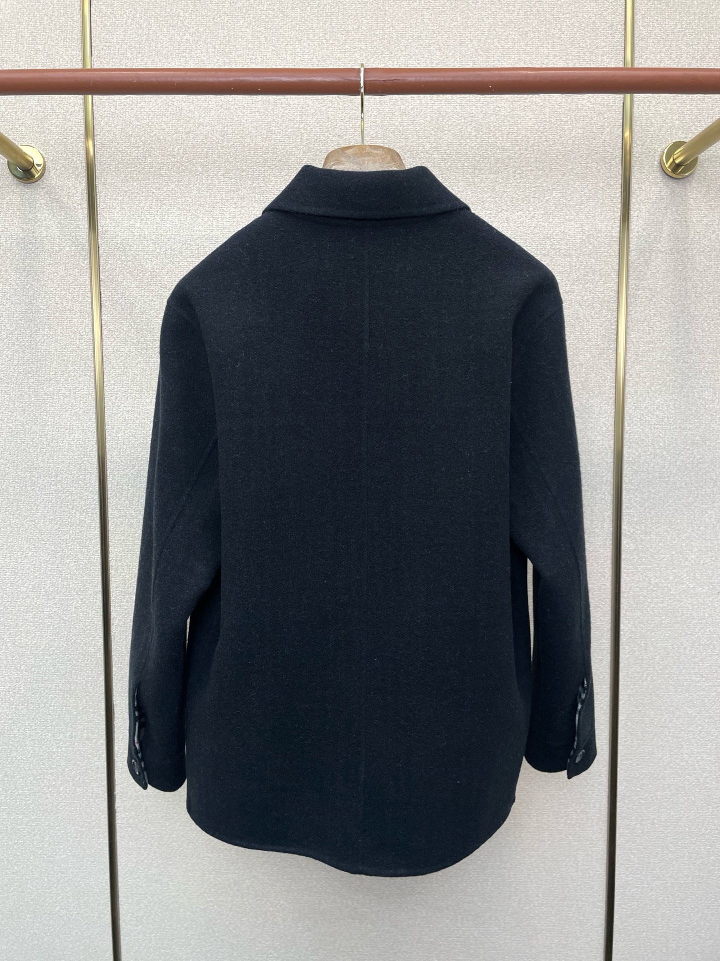 。Burberry巴宝莉💥独家专供新款原单男士休闲呢大衣 羊毛单排扣呢大衣 高端定制 高端版本 时尚百搭