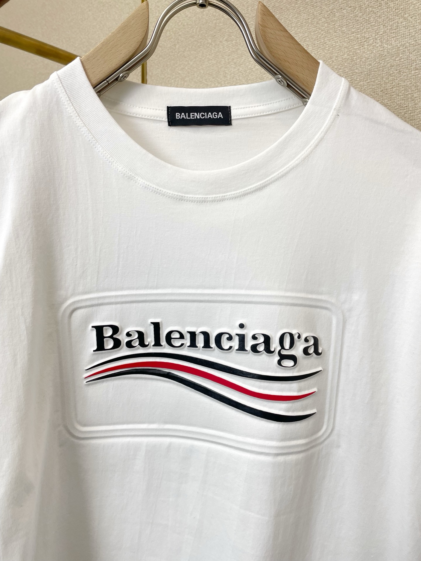 。Balenciaga巴黎世家💥砸锅卖铁都要上的新款新款原单男士休闲短袖 高端定制 高端版本 时尚百搭爆