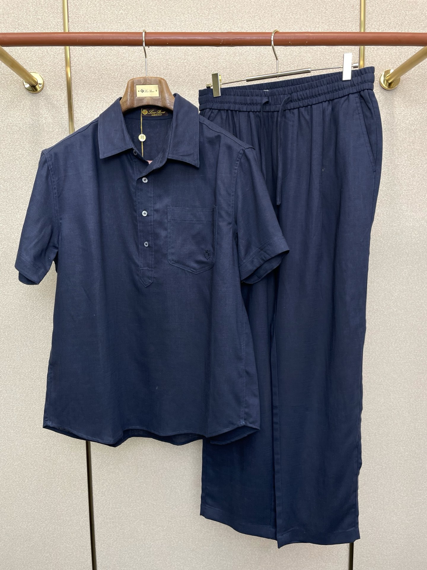 /套。Loro Piana-Loro Piana诺悠翩雅💥砸锅卖铁都要上的新款新款专柜同款短袖套装，高级