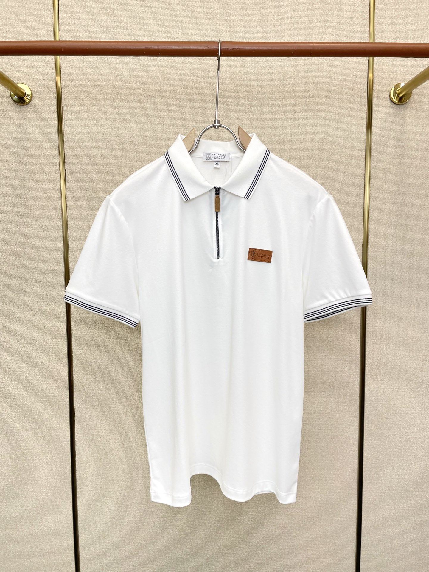 。bc-Brunello Cucineli 布鲁内洛 •库奇內利💥独家专供新款原单男士休闲短袖 高端定制