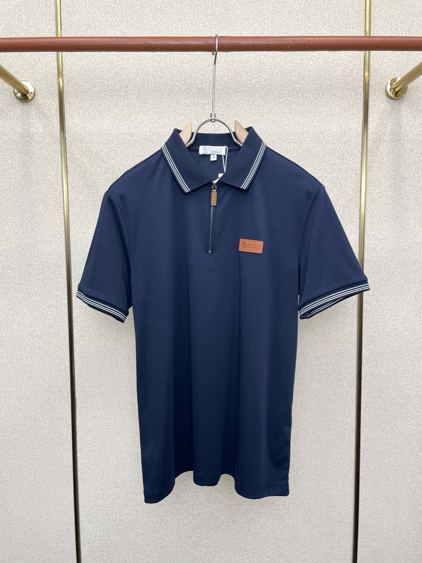 。bc-Brunello Cucineli 布鲁内洛 •库奇內利💥独家专供新款原单男士休闲短袖 高端定制