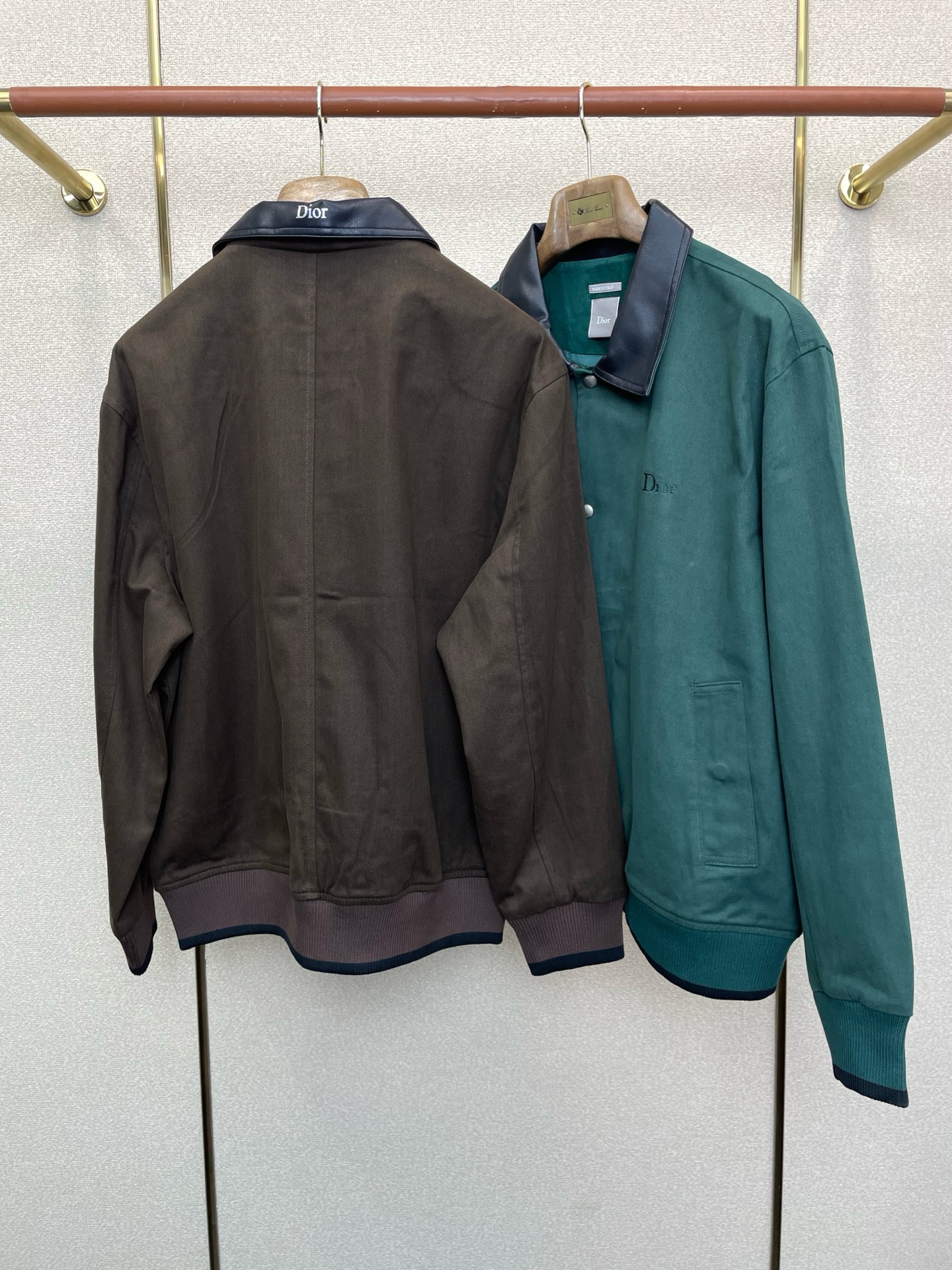 。Dior迪奥💥砸锅卖铁都要上的新款新款原单男士休闲翻领夹克 工装牛仔夹克外套 透气舒适 高端定制 高版