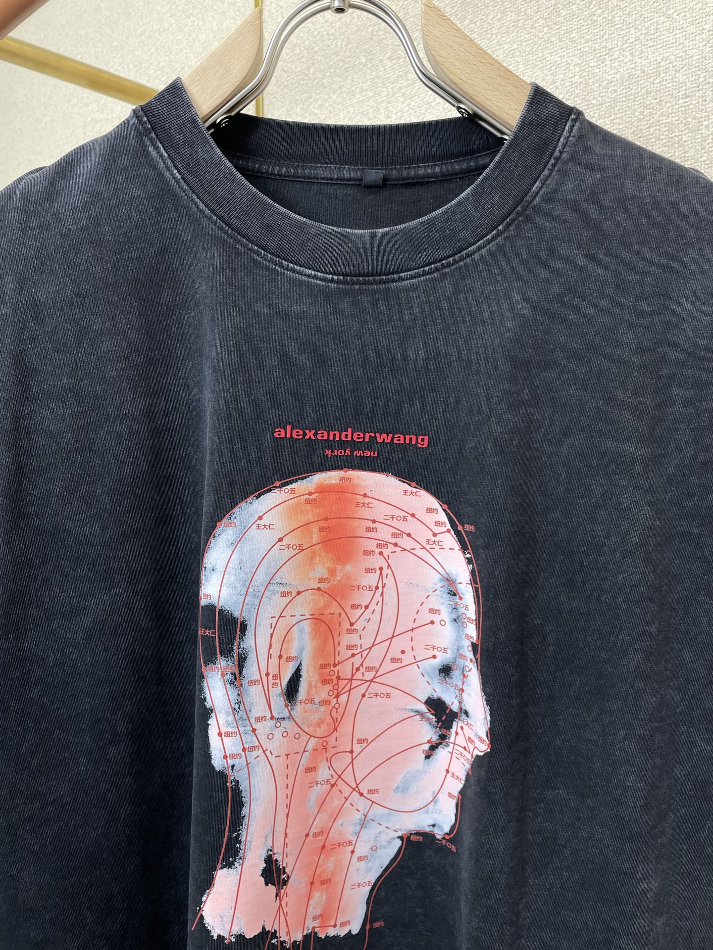 。Alexanderwang亚历山大王💥独家专供新款原单男士休闲短袖 高端定制 高版本 时尚百搭爆款⚠️