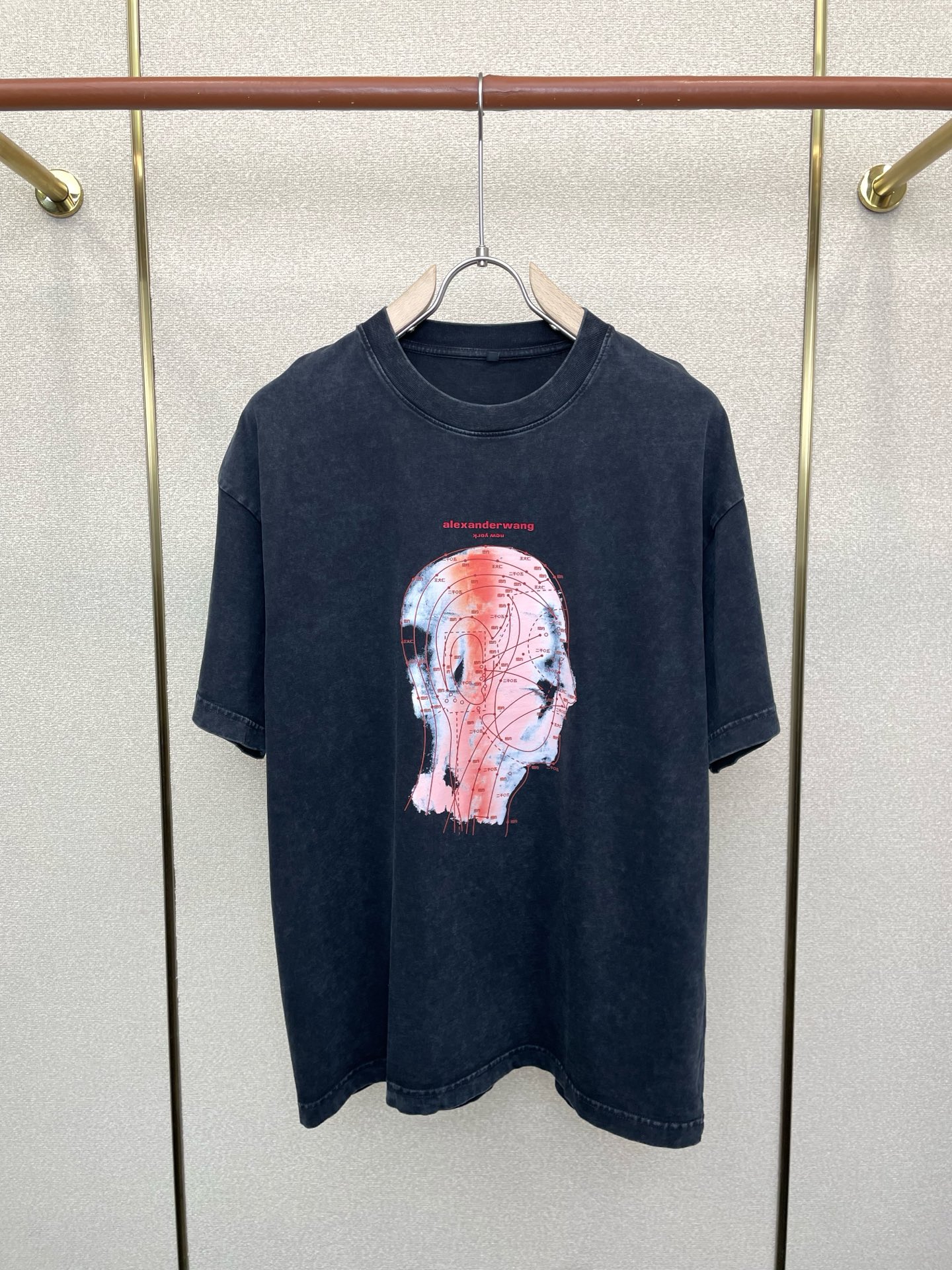 。Alexanderwang亚历山大王💥独家专供新款原单男士休闲短袖 高端定制 高版本 时尚百搭爆款⚠️