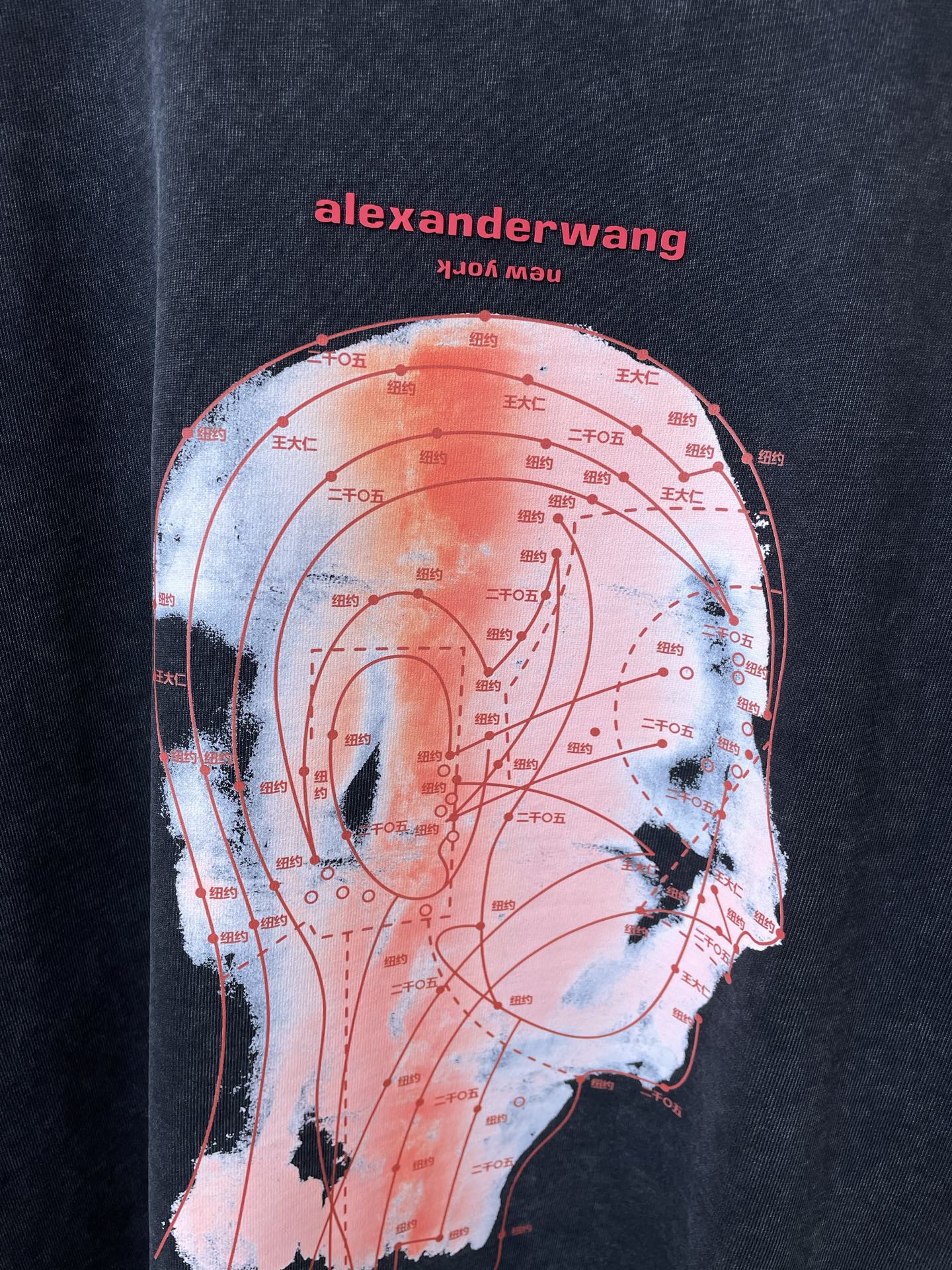 。Alexanderwang亚历山大王💥独家专供新款原单男士休闲短袖 高端定制 高版本 时尚百搭爆款⚠️
