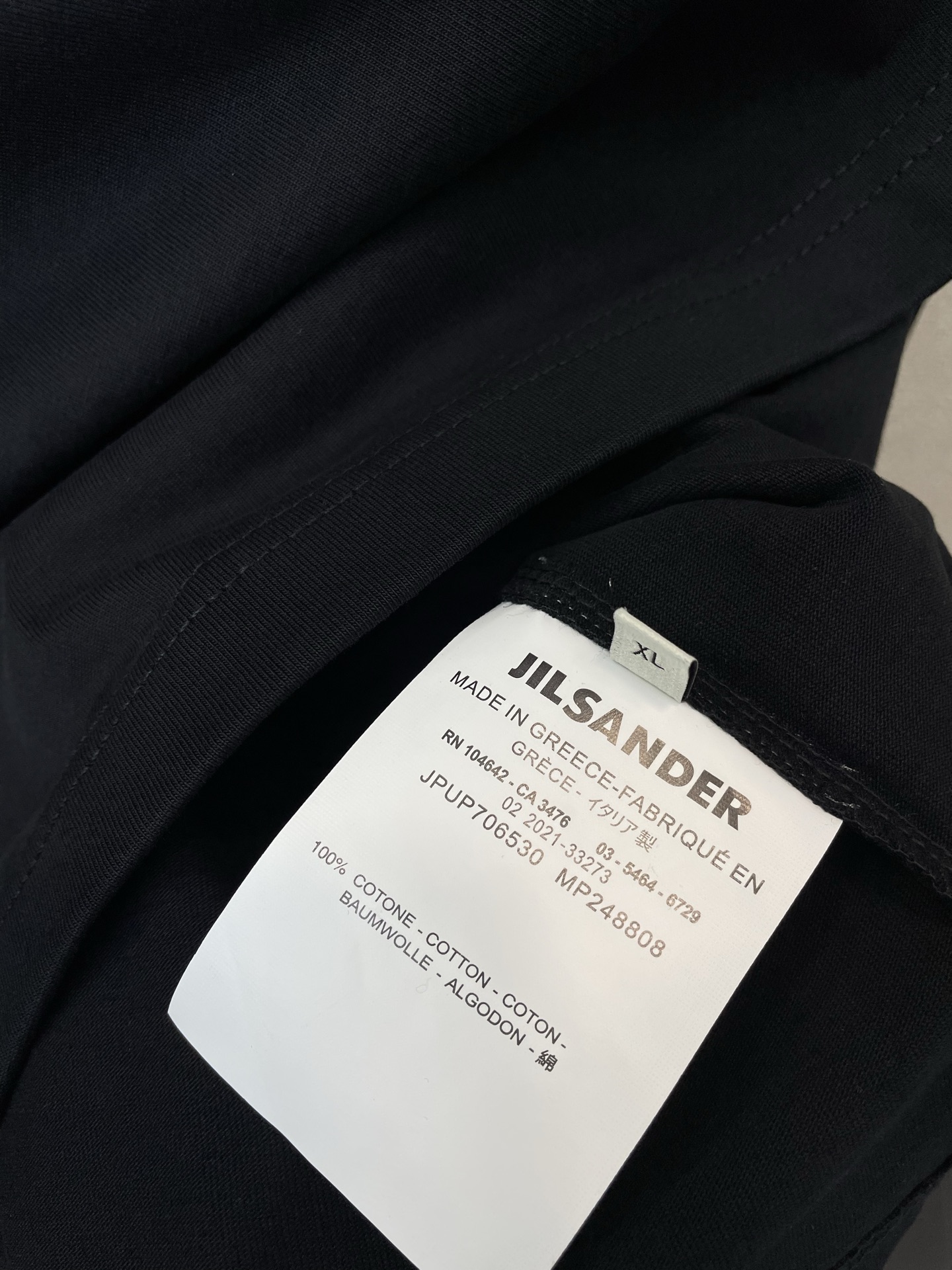 。JIL SANDER💥独家专供新款原单男士休闲短袖 高端定制 高端版本 时尚百搭爆款⚠️⚠️✨✨进口面