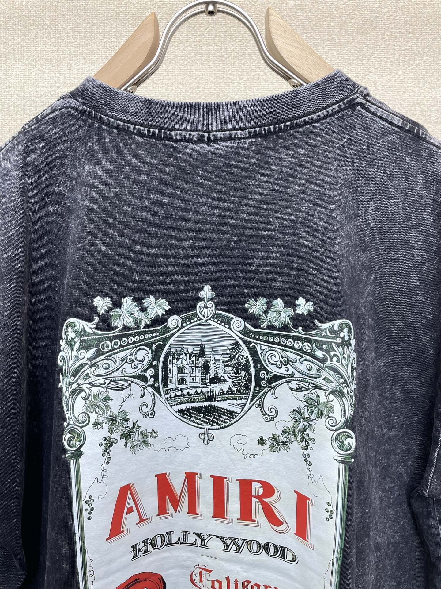 。AMIRI💥独家专供新款原单男士休闲短袖 高端定制 高端版本 时尚百搭爆款⚠️⚠️✨✨进口面料 手感超