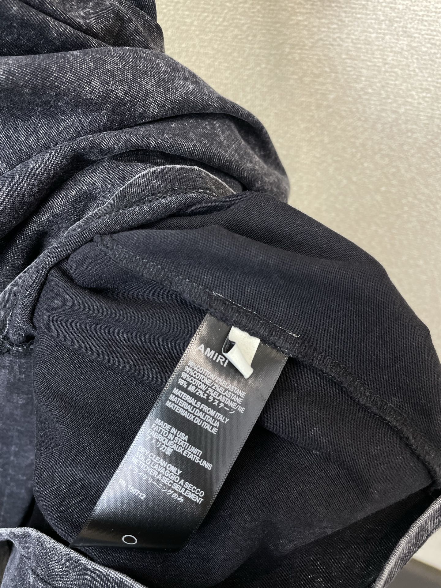 。AMIRI💥独家专供新款原单男士休闲短袖 高端定制 高端版本 时尚百搭爆款⚠️⚠️✨✨进口面料 手感超