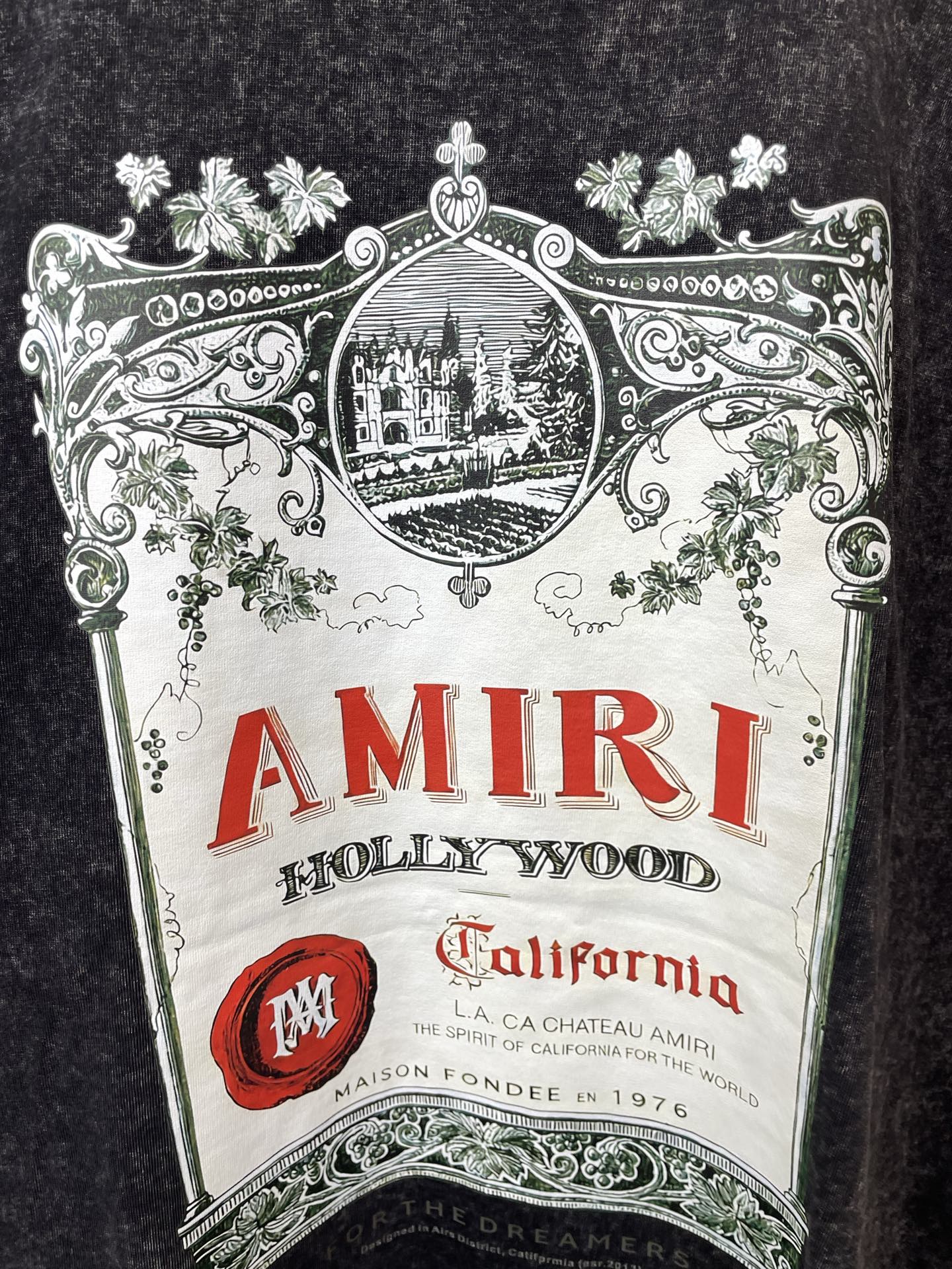 。AMIRI💥独家专供新款原单男士休闲短袖 高端定制 高端版本 时尚百搭爆款⚠️⚠️✨✨进口面料 手感超