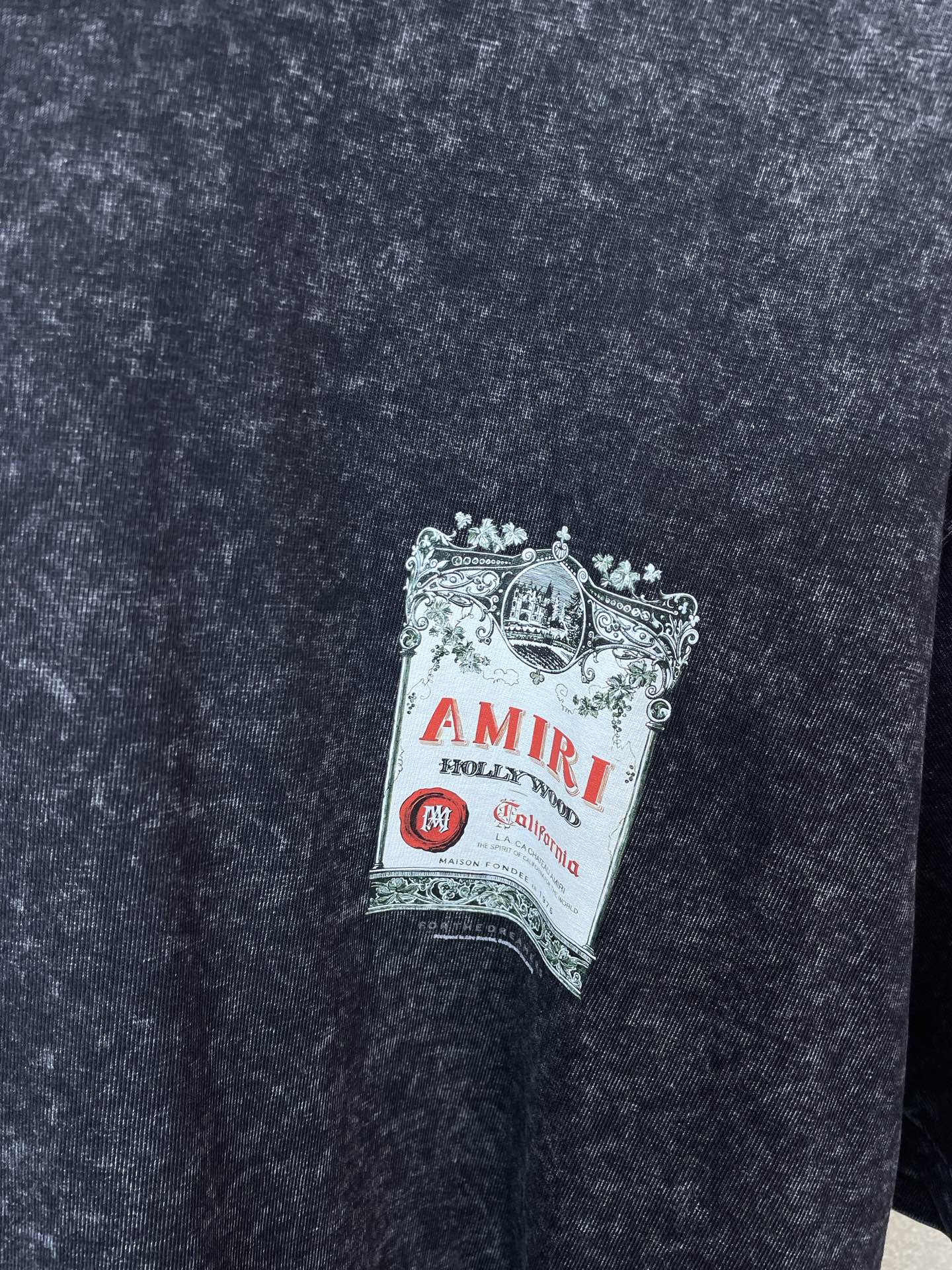。AMIRI💥独家专供新款原单男士休闲短袖 高端定制 高端版本 时尚百搭爆款⚠️⚠️✨✨进口面料 手感超
