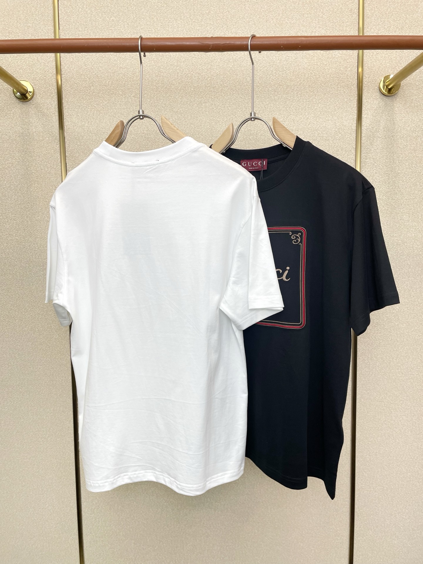 。Gucci古驰💥独家专供新款原单男士休闲短袖 高端定制 高端版本 时尚百搭爆款⚠️⚠️✨✨进口面料 手