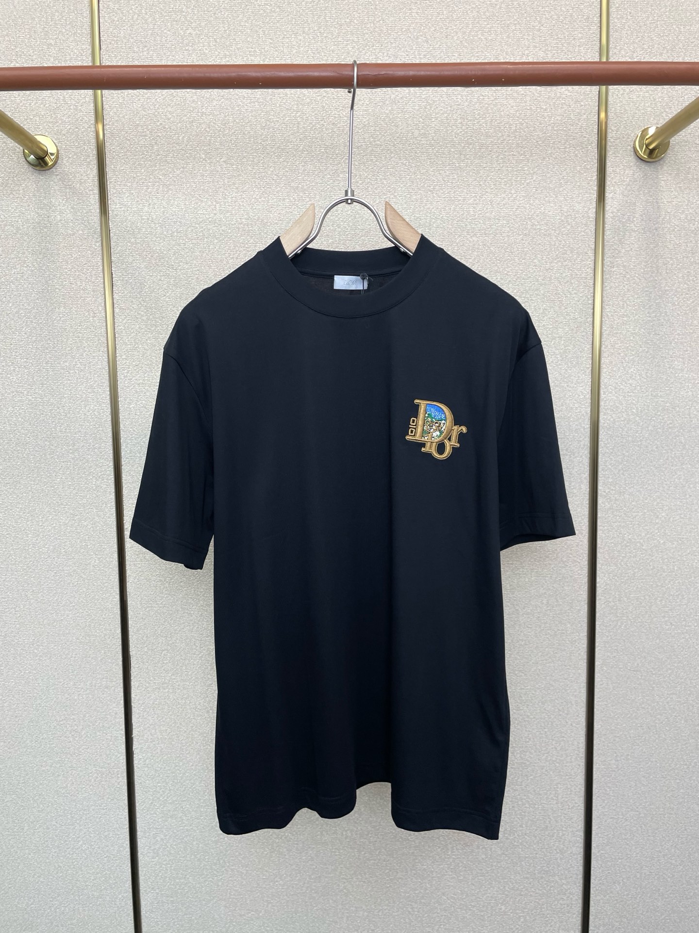 。Dior迪奥💥独家专供新款原单男士休闲短袖 高端定制 高端版本 时尚百搭爆款⚠️⚠️✨✨进口面料 手感