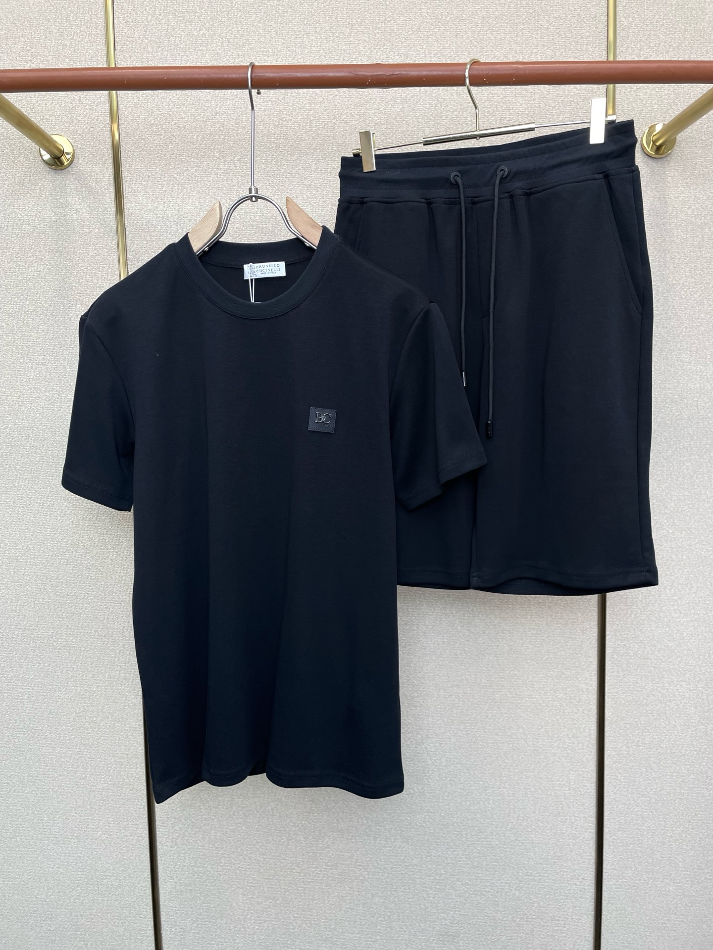 /套。bc-Brunello Cucineli布鲁内洛 • 库奇内利💥独家专供新款专柜同款短袖套装，高级