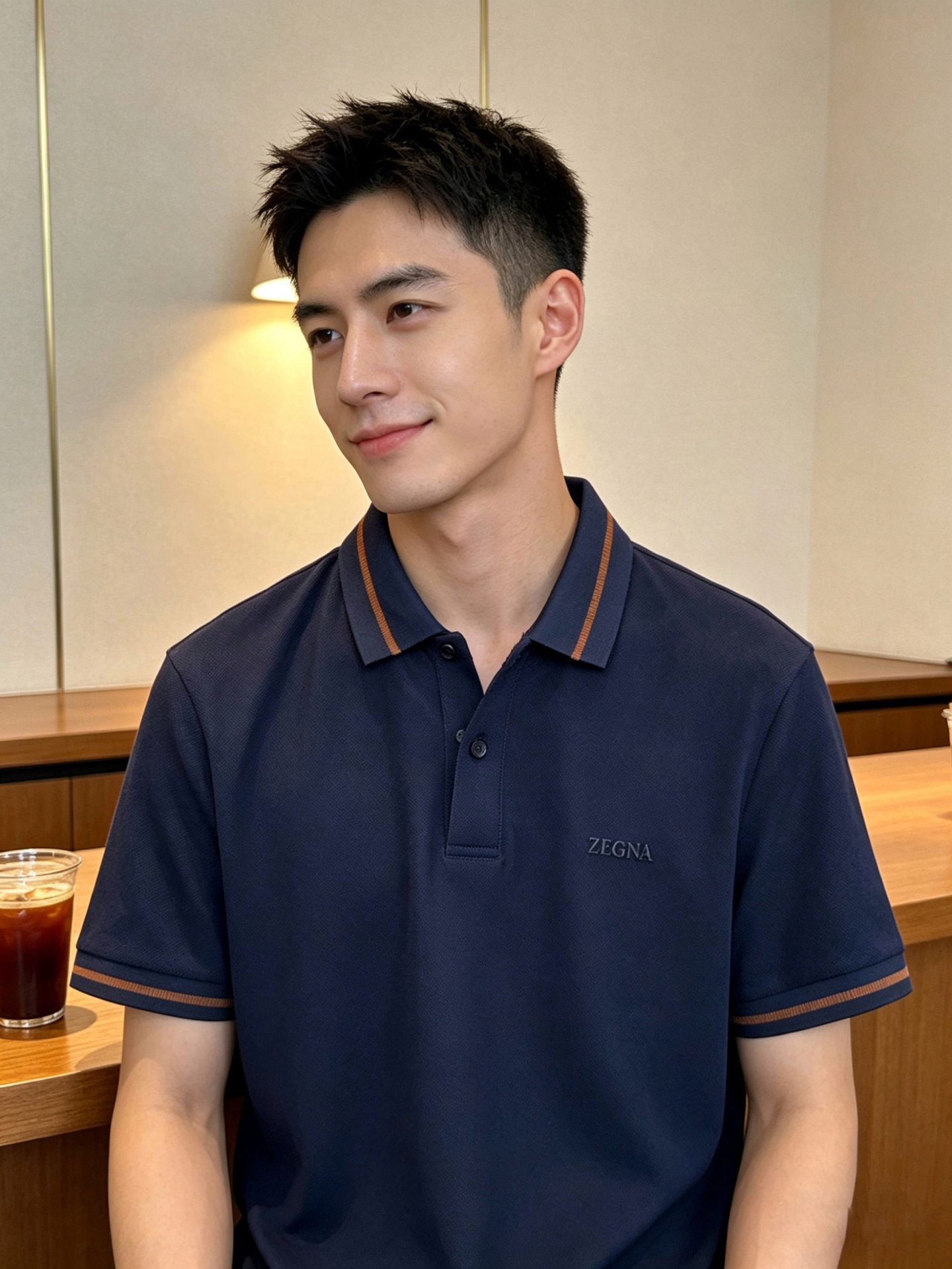。zEGNA杰尼亚💥独家专供新款原单男士休闲短袖 高端定制 高端版本 时尚百搭爆款⚠️⚠️✨✨进口面料 