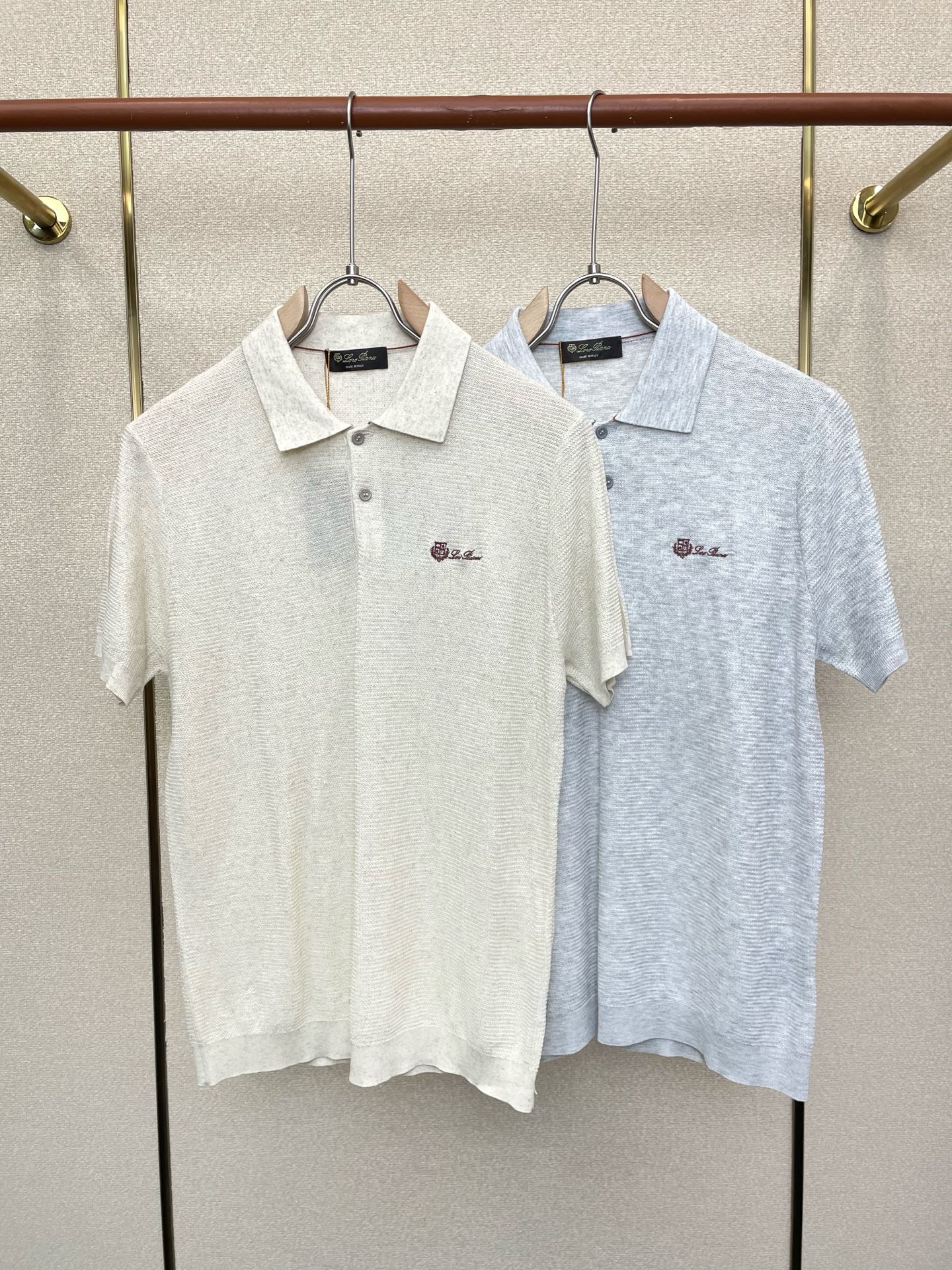 。loro Piana-loro Piana诺悠翩雅💥独家专供新款原单男士休闲短袖 高端定制 高端版本 