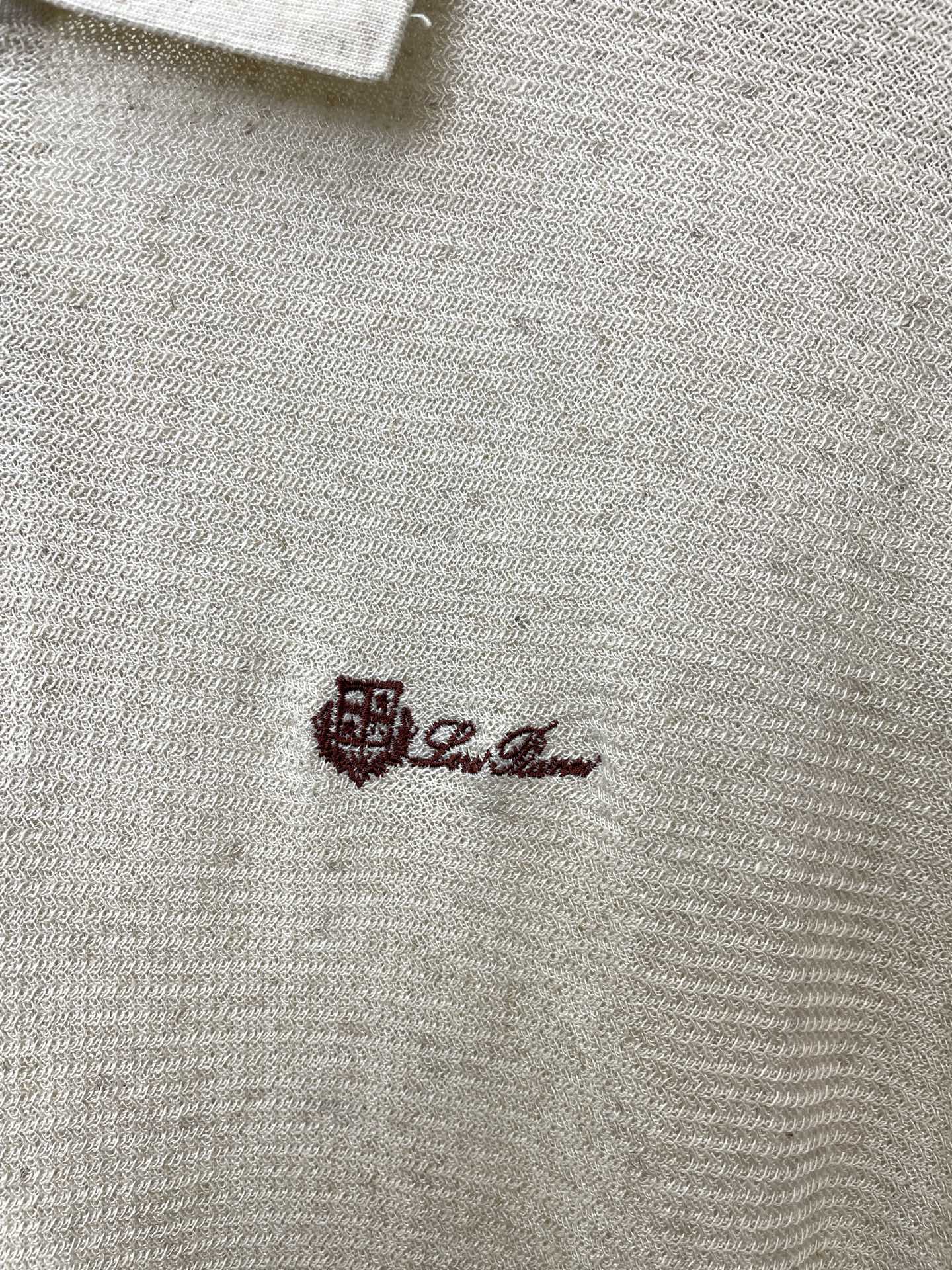 。loro Piana-loro Piana诺悠翩雅💥独家专供新款原单男士休闲短袖 高端定制 高端版本 