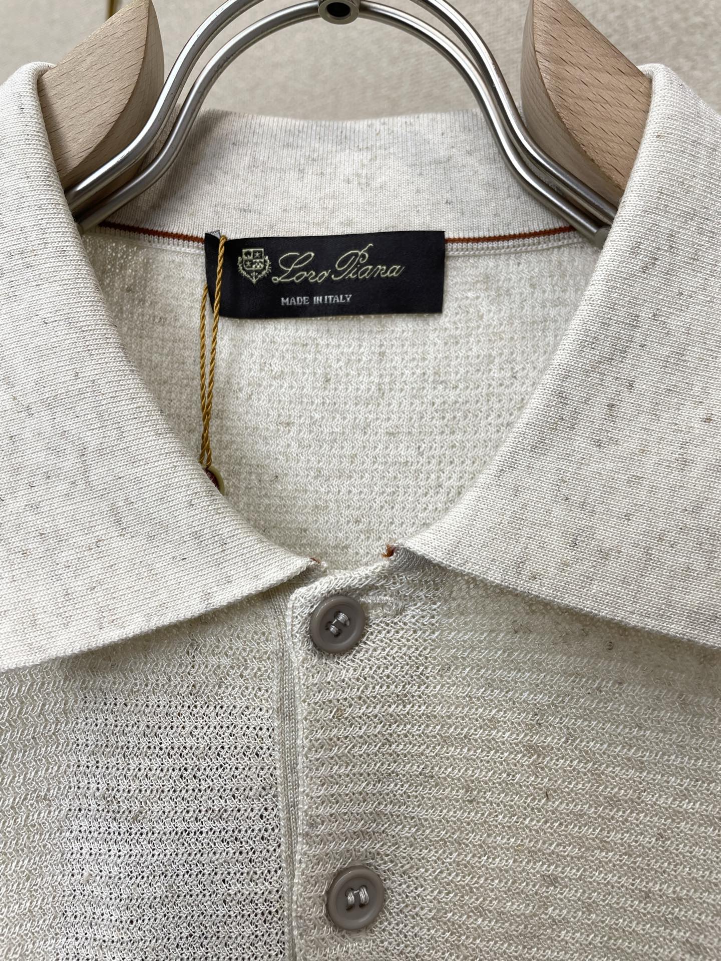 。loro Piana-loro Piana诺悠翩雅💥独家专供新款原单男士休闲短袖 高端定制 高端版本 
