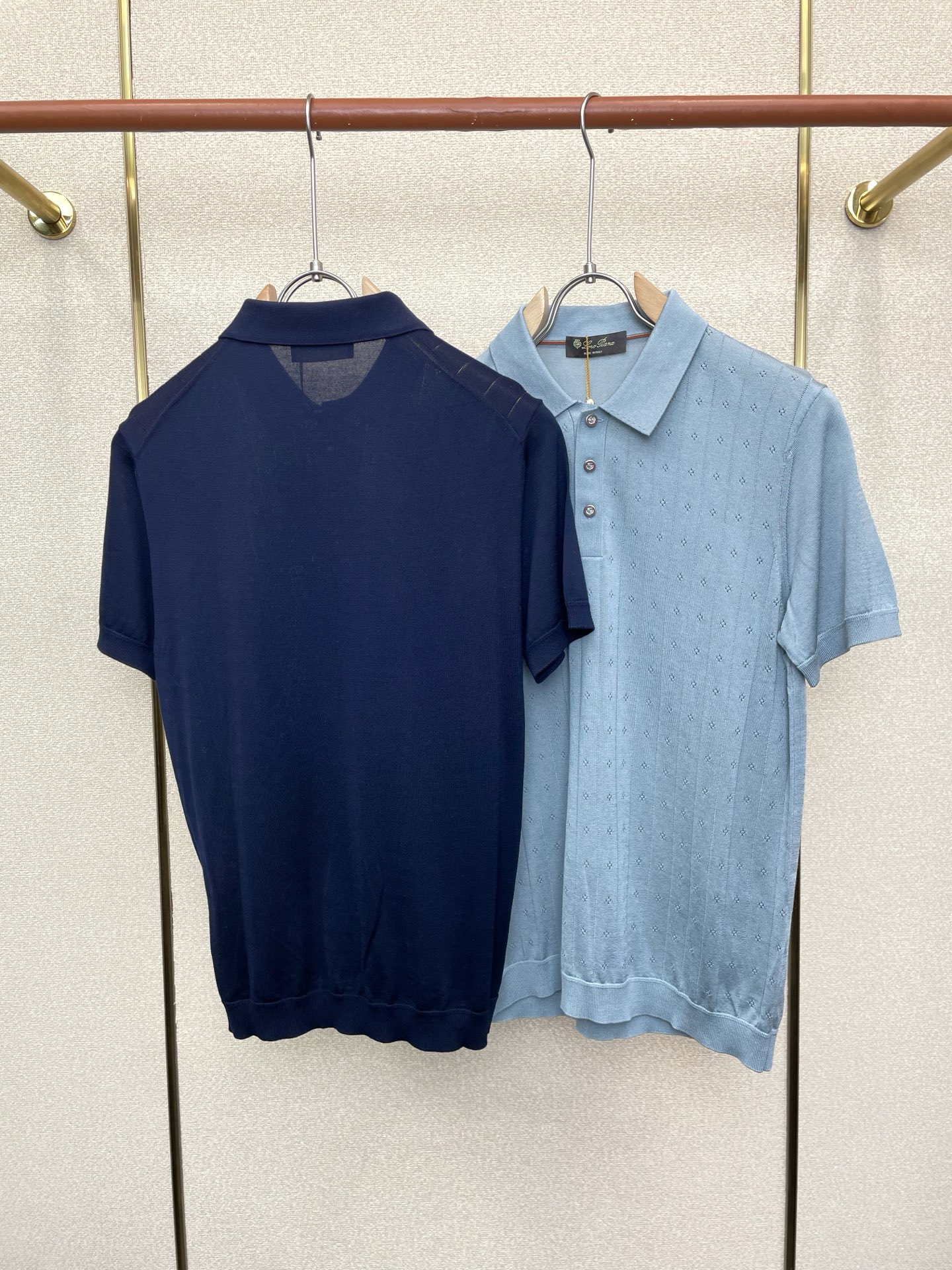 。loro Piana-loro Piana诺悠翩雅💥独家专供新款原单男士休闲短袖 高端定制 高端版本 