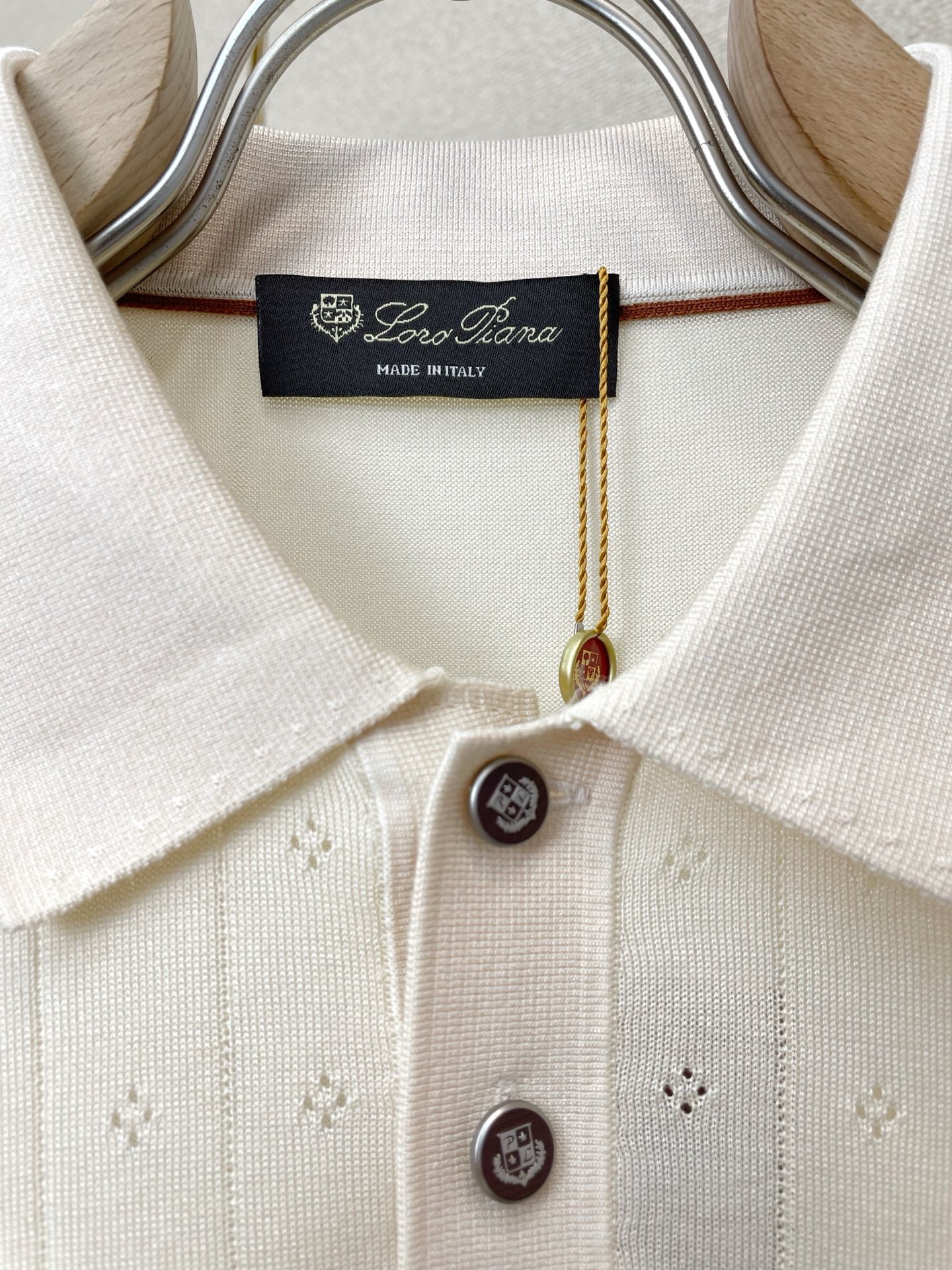 。loro Piana-loro Piana诺悠翩雅💥独家专供新款原单男士休闲短袖 高端定制 高端版本 