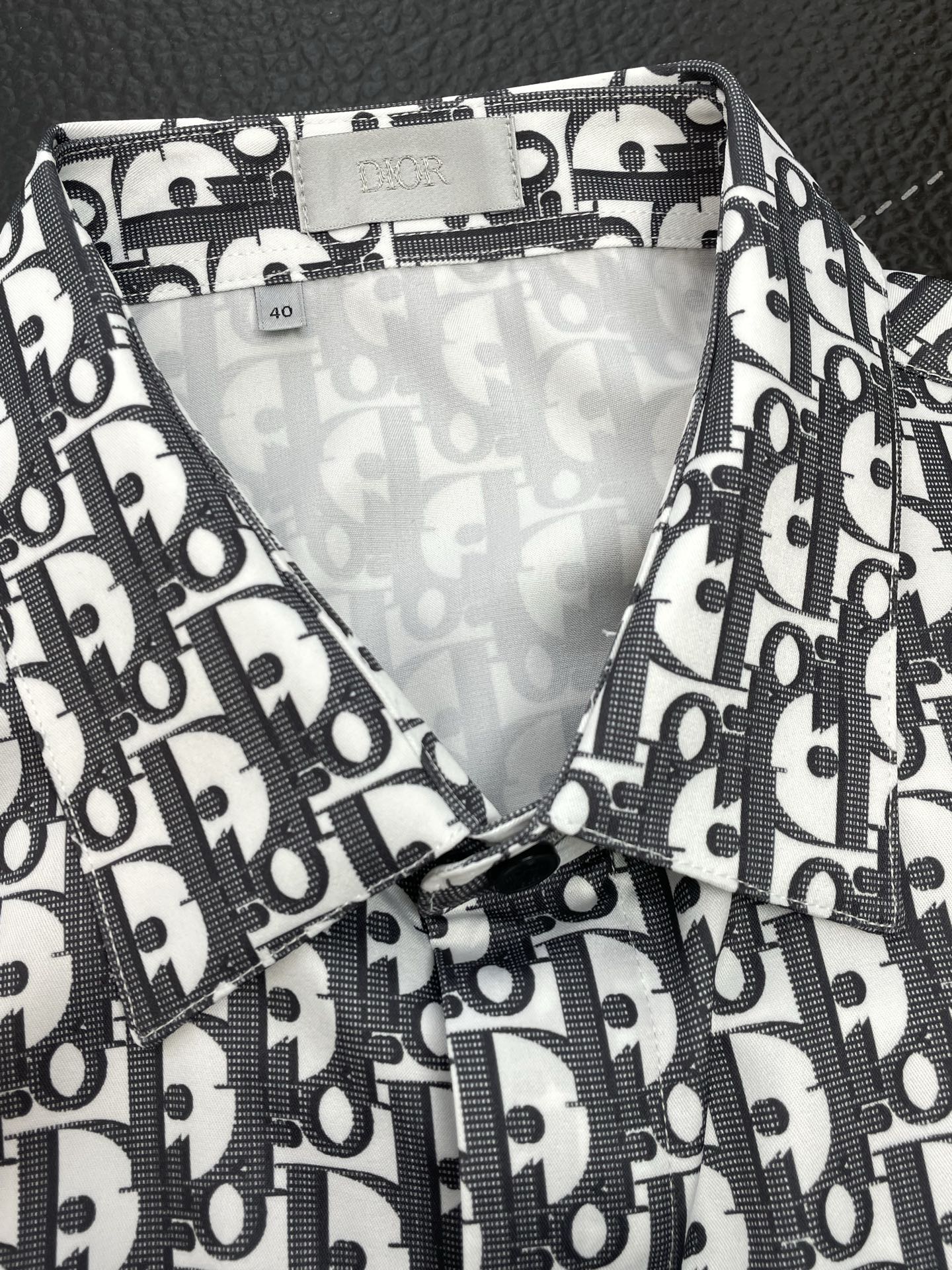 。Dior迪奥💥砸锅卖铁都要上的新款新款男士休闲衬衫 高端定制 高端版本 时尚百搭爆款⚠️⚠️✨✨进口面